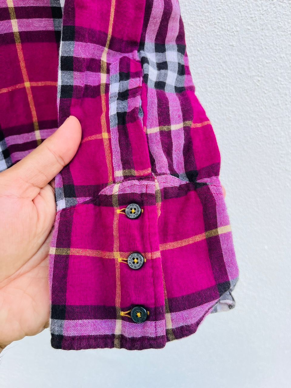 Burberry × Japanese Brand Vintage Burberry Long Sleeve Shirt Size US M / EU 48-50 / 2 - 6 Thumbnail