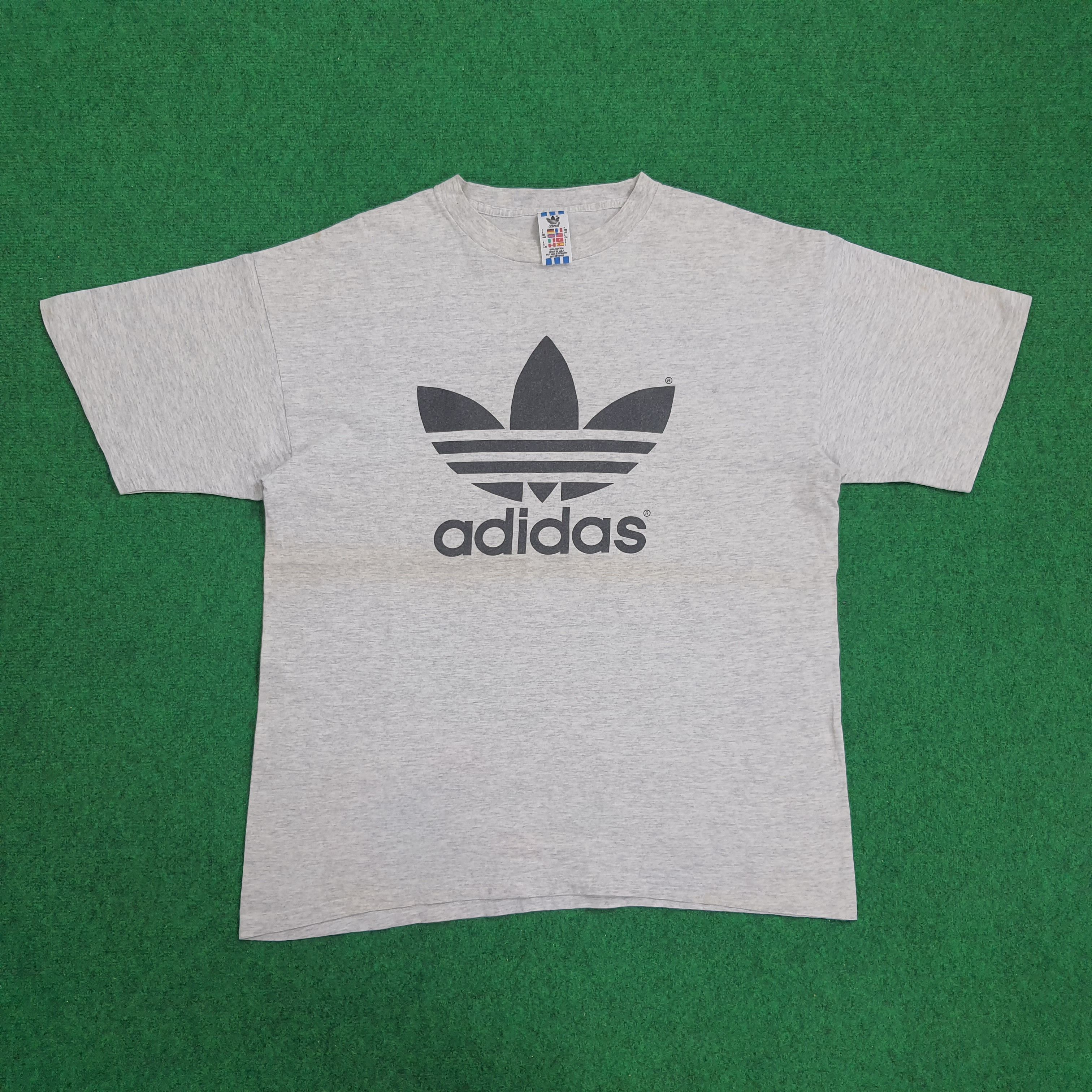 Adidas Adidas Original Logo Tshirt Size US XL / EU 56 / 4 - 1 Thumbnail
