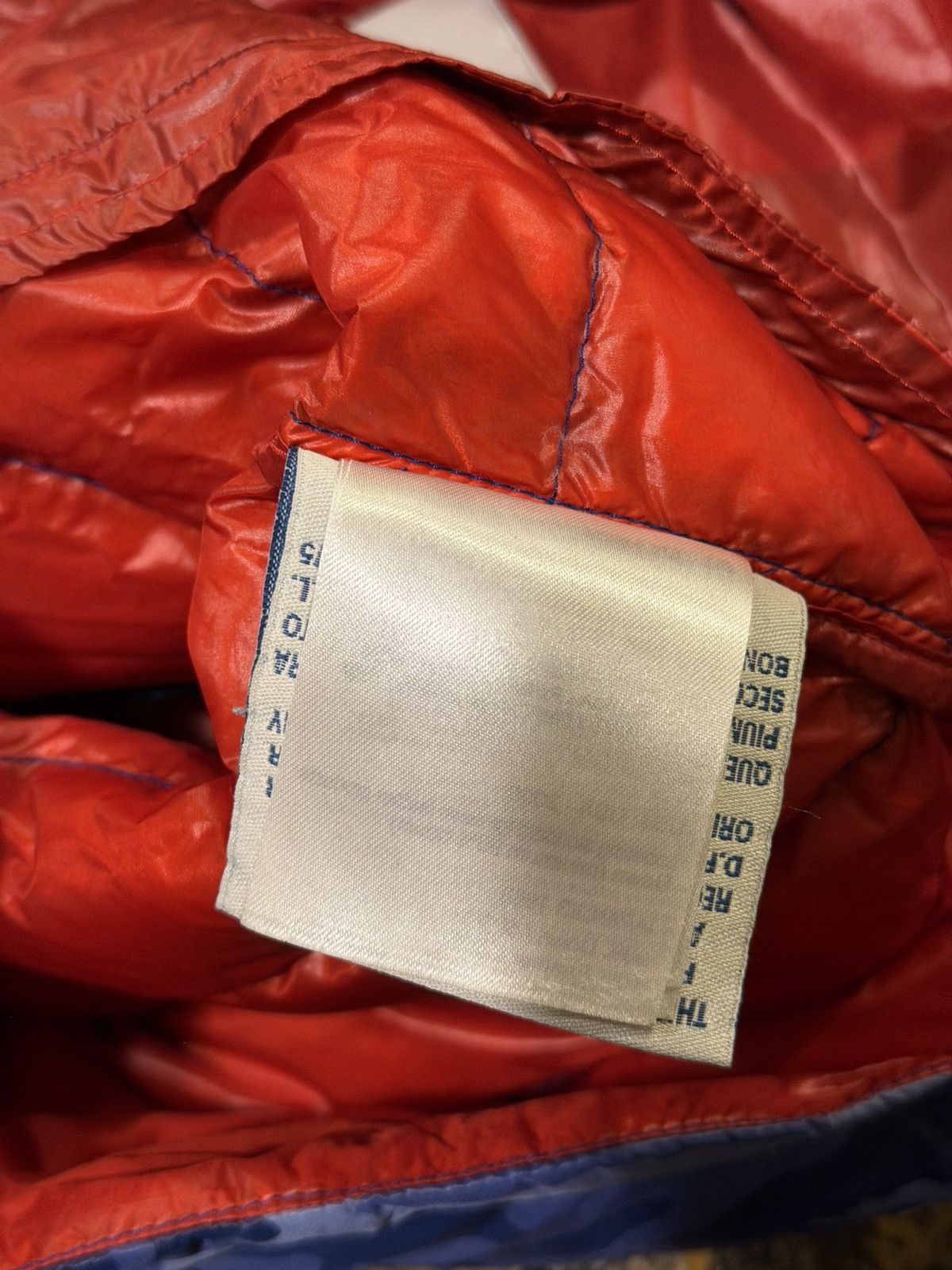 Moncler Moncler Patrick Gilet Blue Camo Fatique Down Puffer Vest Size US L / EU 52-54 / 3 - 15 Thumbnail