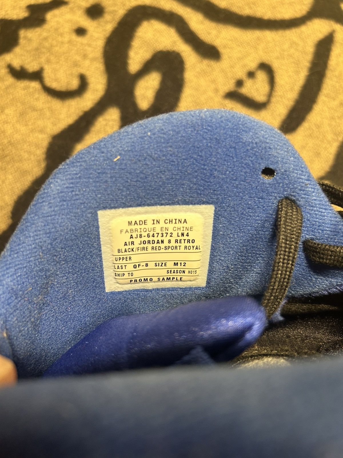 Jordan Brand × Nike Calipari OVO Air Jordan 8 “Away” Promo Sample Size US 12 / EU 45 - 12 Thumbnail