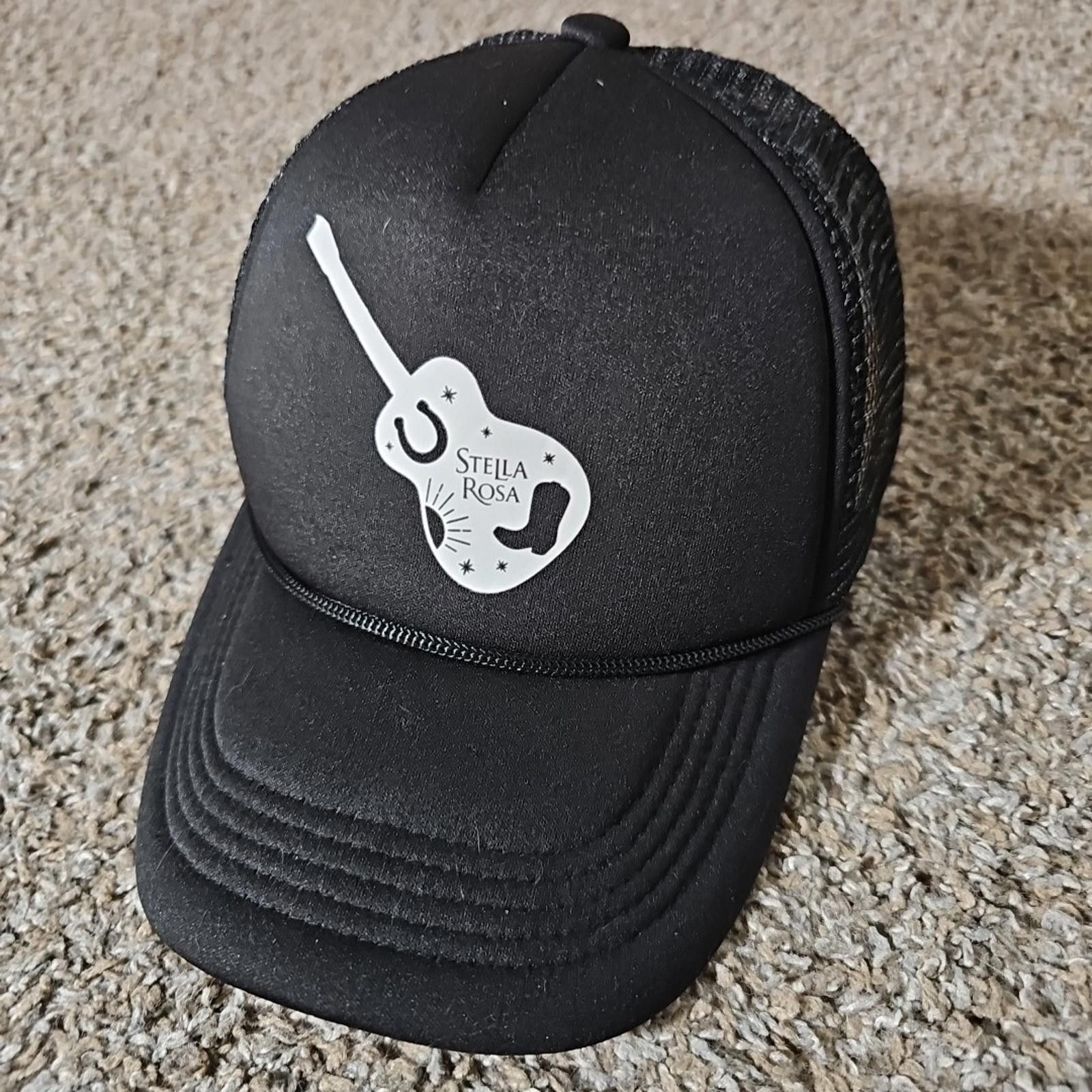 The Unbranded Brand Stella Rosa Guitar Meshback Trucker Hat Size ONE SIZE - 1 Thumbnail