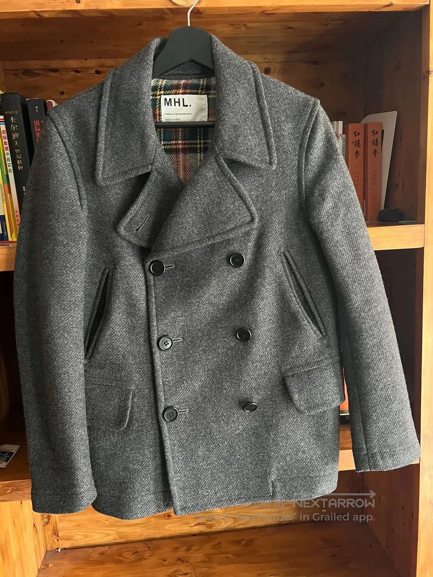 Margaret Howell gray wool coat by margaret howell. Size US L / EU 52-54 / 3 - 2 Thumbnail