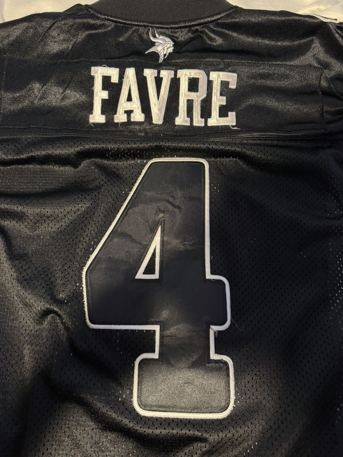 Reebok Black and white favre vikings jersey Size US L / EU 52-54 / 3 - 3 Thumbnail