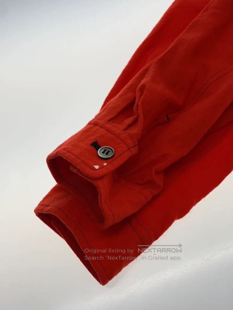 Comme des Garcons Comme Des Garcons Red Wool Overcoat Size M / US 6-8 / IT 42-44 - 3 Thumbnail