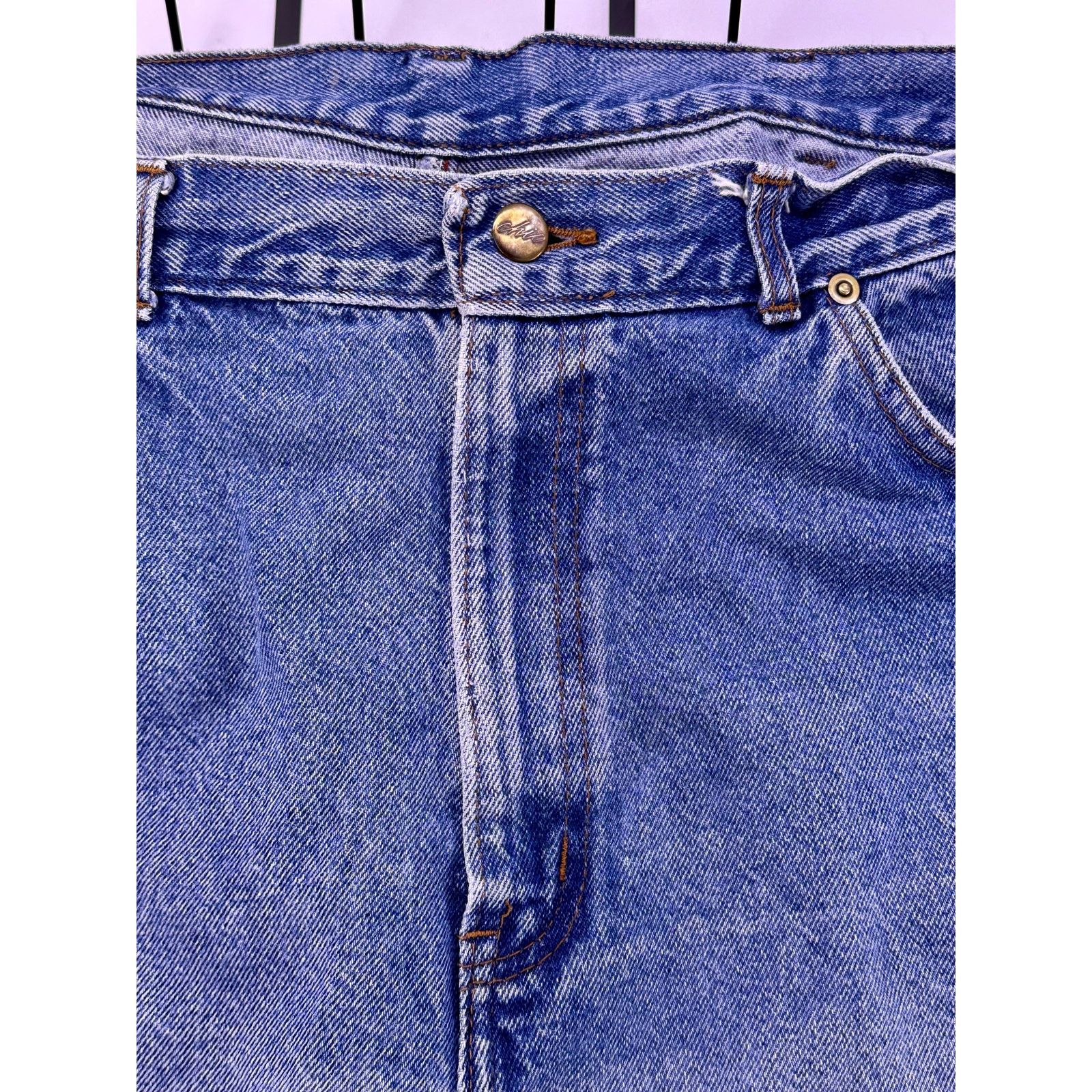 Chic & Mode Vintage 80’s Womens Size 34 Chic Jeans High Waist Made USA Size 34" / US 12 / IT 48 - 6 Thumbnail