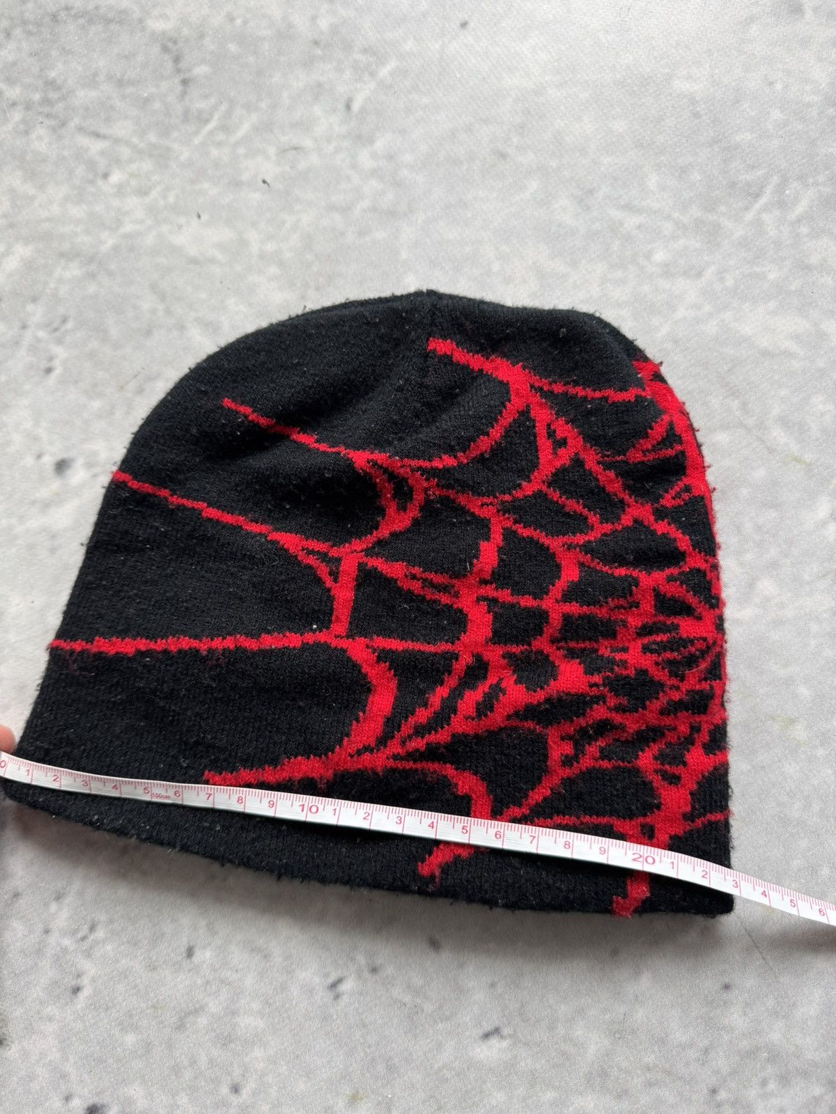 Supreme × Vintage Spider Web Y2K Vintage Beanie Hat Spider-Man style Size ONE SIZE - 7 Thumbnail