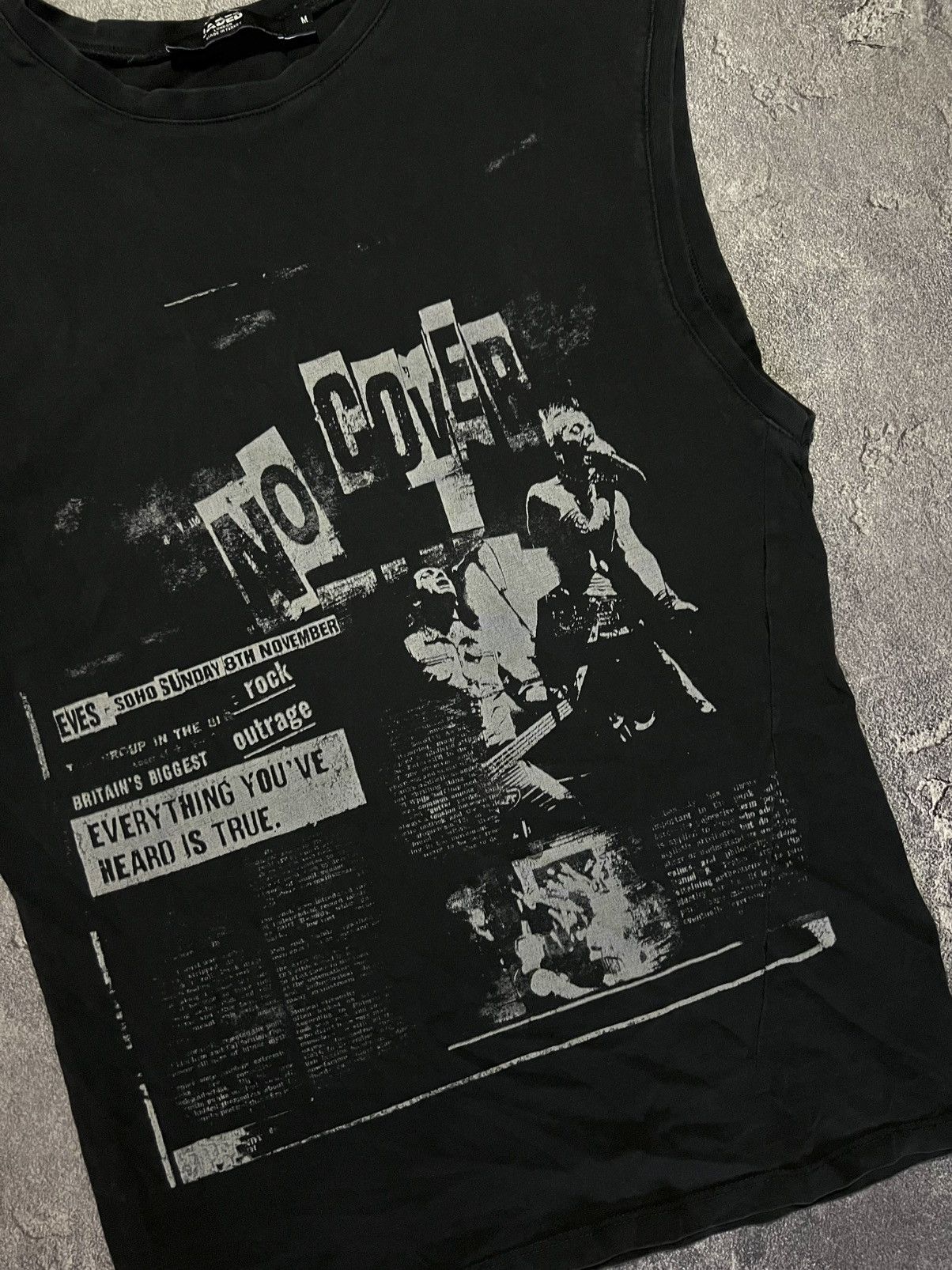 Jaded London Jaded London Tank Top Avant Garde Streetwear Japanese Brand Size US M / EU 48-50 / 2 - 2 Thumbnail