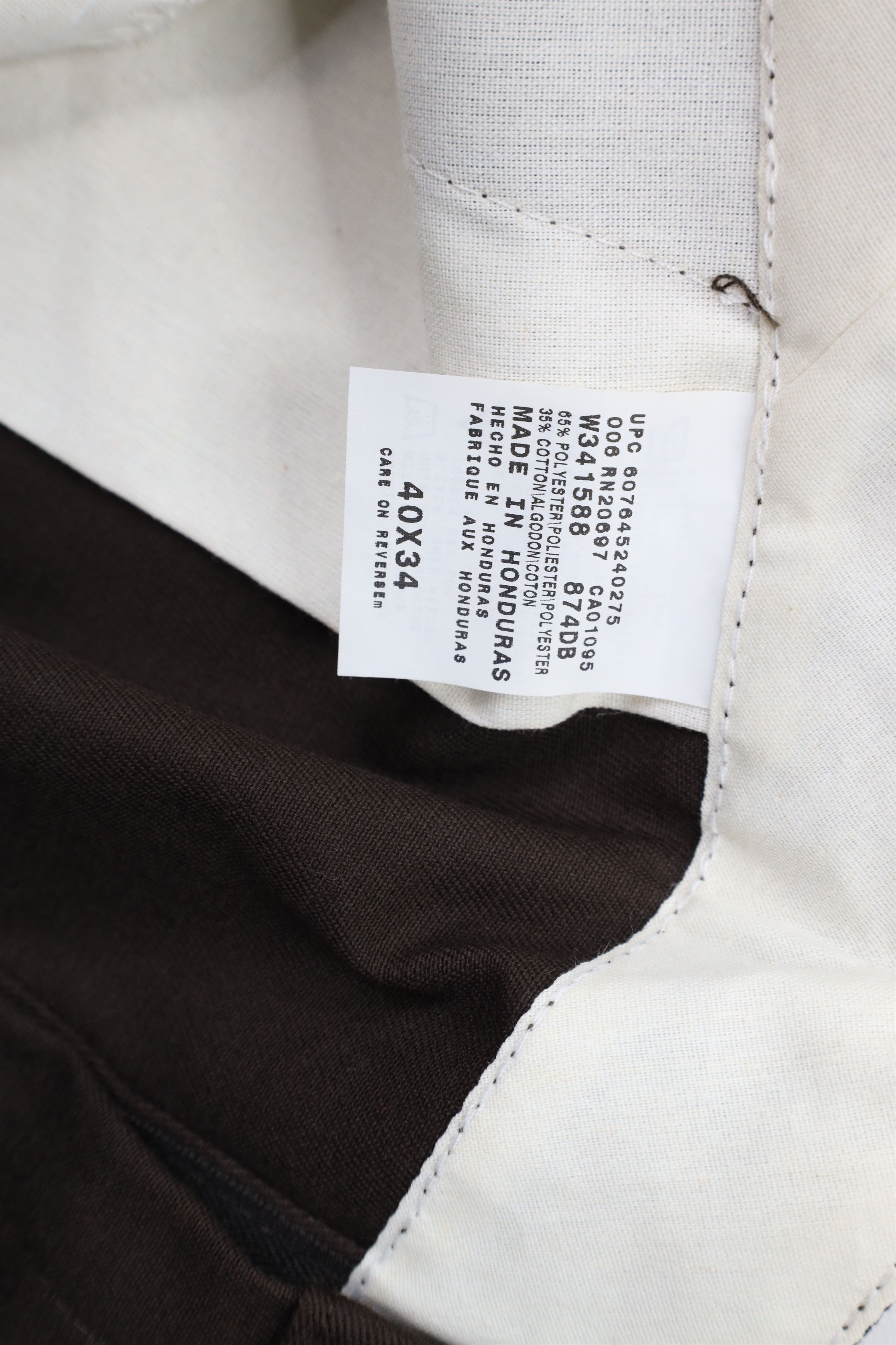 Dickies × Vintage Vintage Dickies Wide Leg Workwear Mechanic Pants Brown Size US 40 / EU 56 - 7 Thumbnail