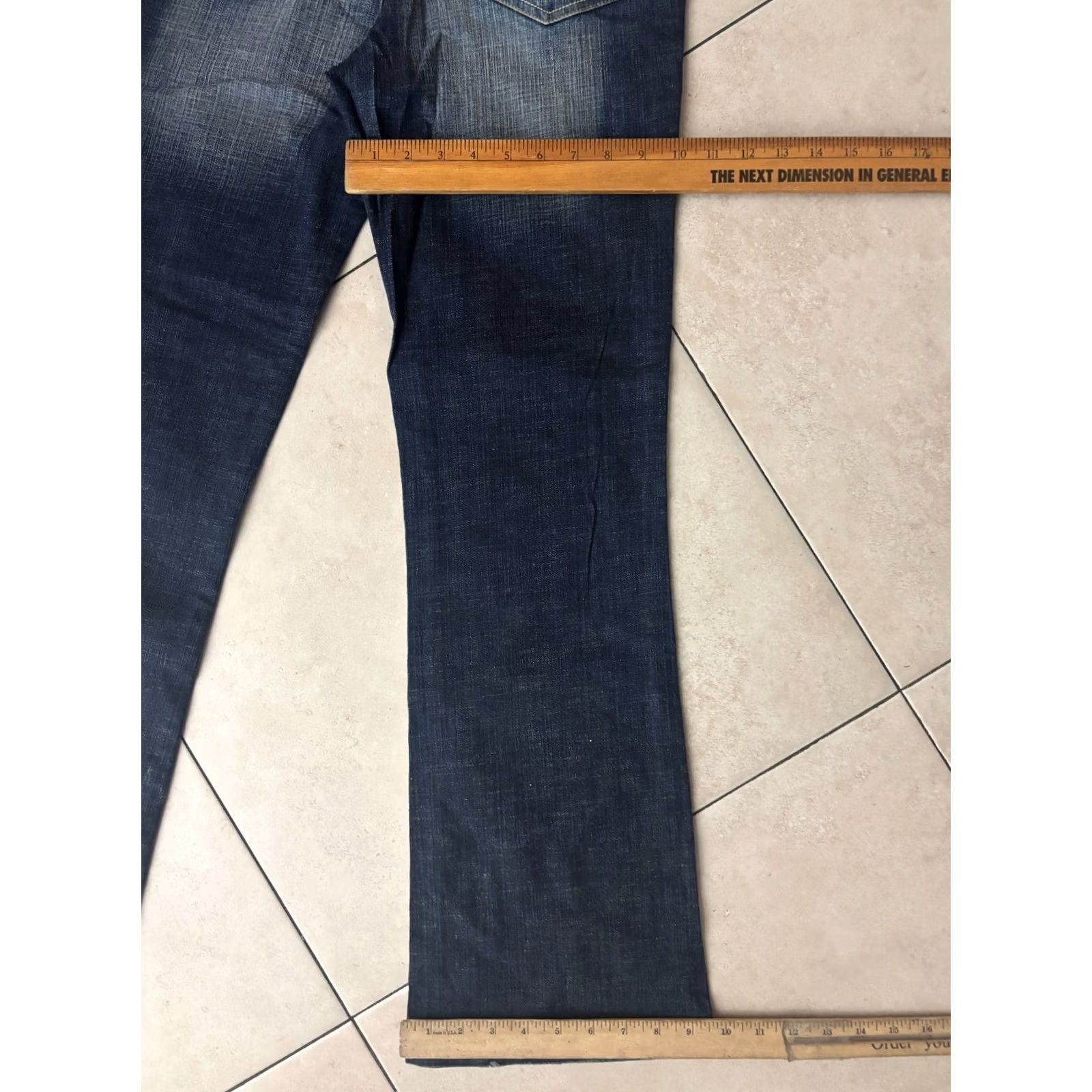 Southpole Southpole Jeans Womens Size 11 Denim Low Rise Flare Stretch 90s Logo Hip Hop Baggy Blue Reach for Jeans 3694 Size 32" / US 10 / IT 46 - 8 Thumbnail