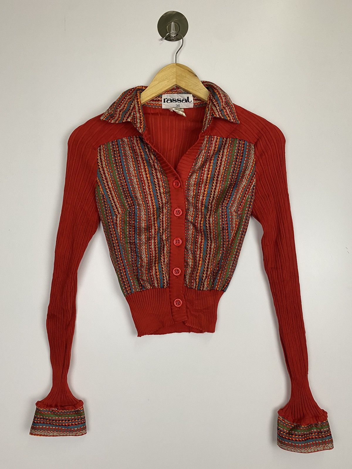 Japanese Brand × Vintage Vintage Rassal Sweater Japan Size S / US 4 / IT 40 - 1 Thumbnail