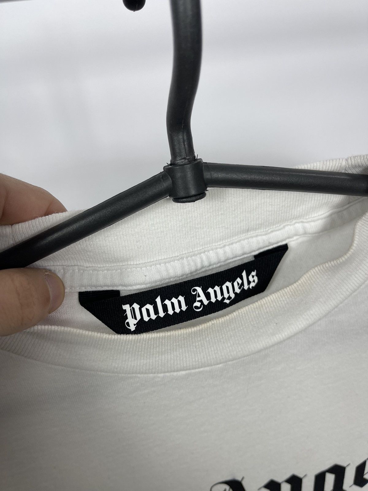 Palm Angels Palm Angels Paris Spray Logo Men’s Size M T-Shirt Portugal Size US M / EU 48-50 / 2 - 4 Thumbnail