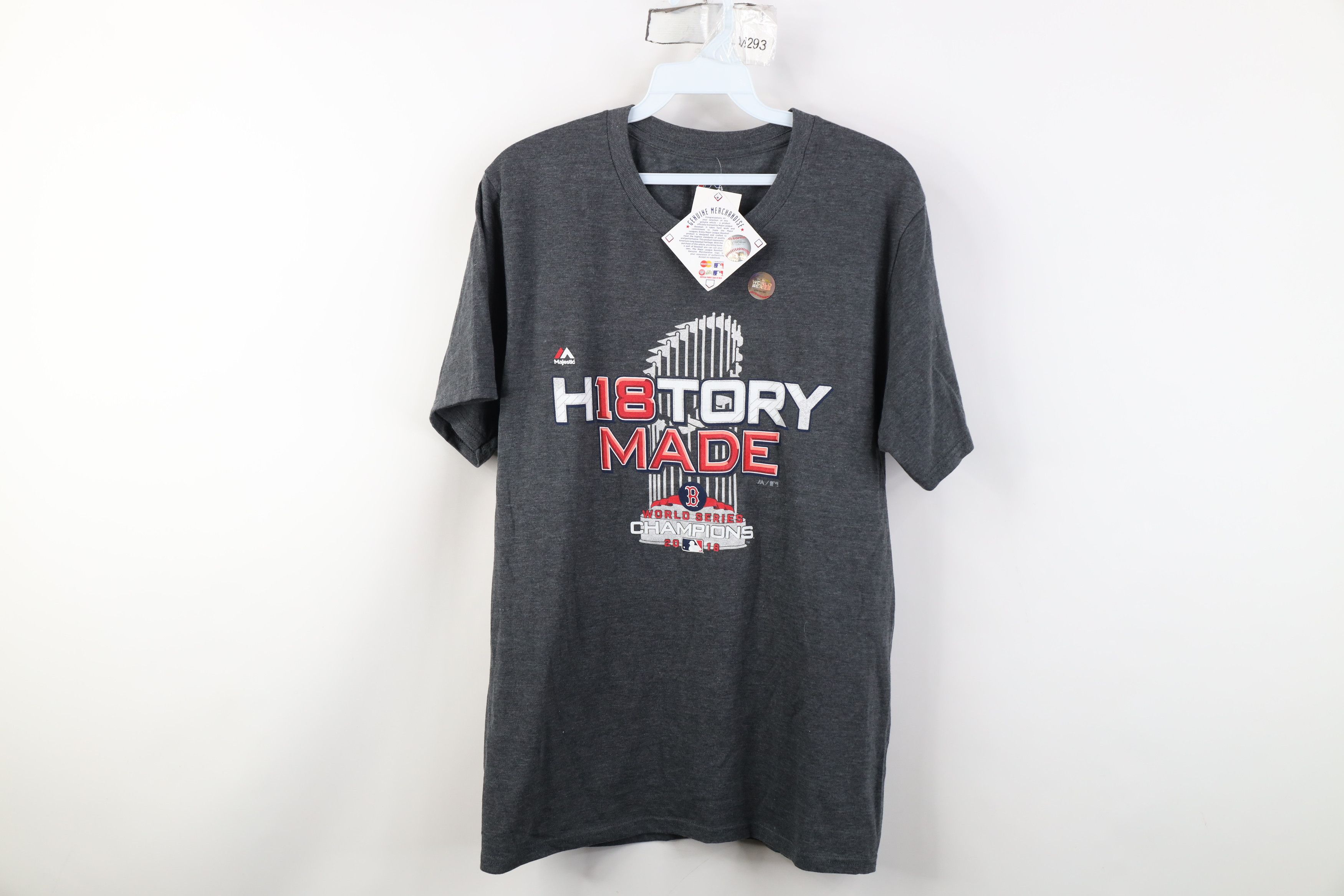 Majestic Deadstock Majestic Series Champs Boston Red Sox T-Shirt Size US S / EU 44-46 / 1 - 1 Thumbnail