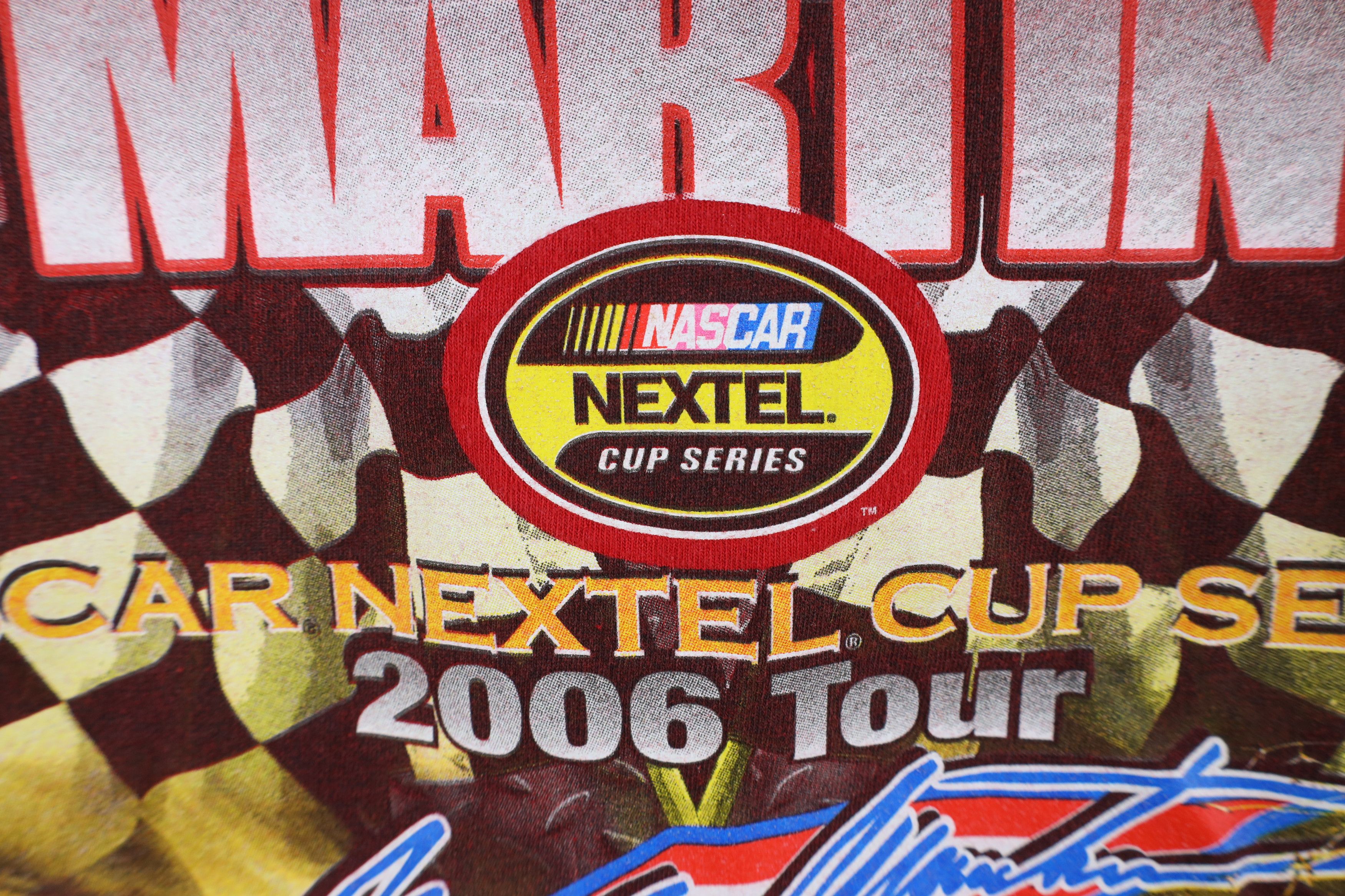 Vintage Vintage Y2K 2006 NASCAR Martin Racing All Over Print T-Shirt Size US L / EU 52-54 / 3 - 6 Thumbnail