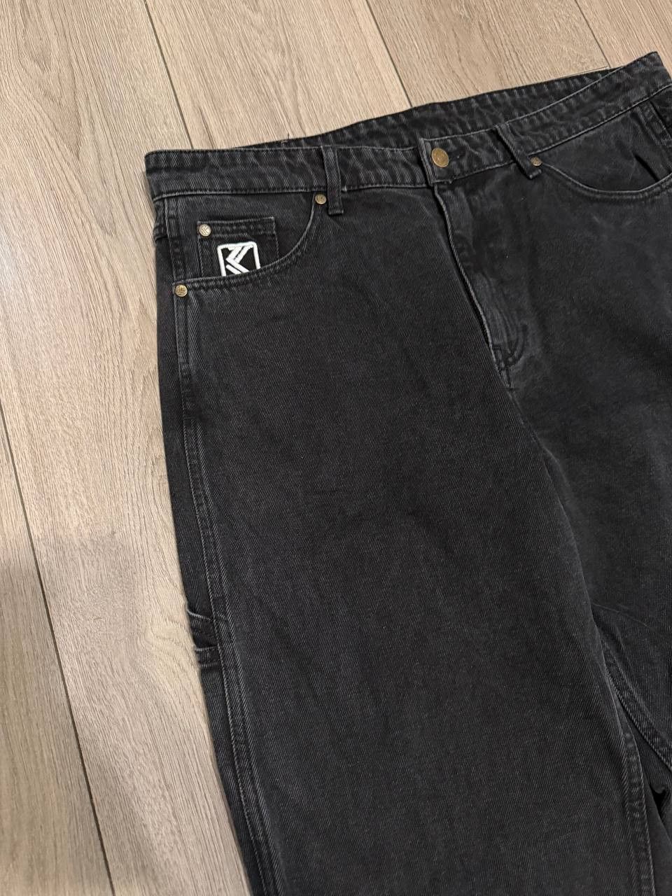 Karl Kani Karl Kani Rap Sk8 Y2K Jeans Carpenter Black Size 34 Size US 34 / EU 50 - 7 Thumbnail