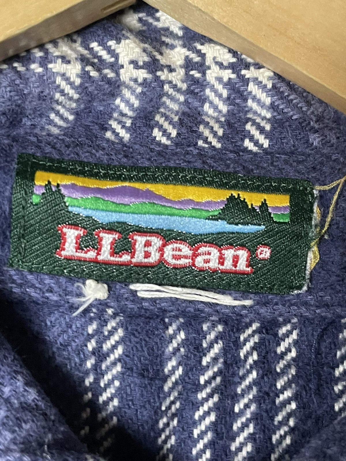 Japanese Brand × L.L. Bean × Vintage Vintage L.L Bean Checked Pullover Shirt (72) Size US L / EU 52-54 / 3 - 6 Thumbnail