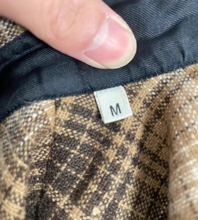 Saint Laurent Paris Saint Laurent Paris 13FW First Year Show Wool Plaid Shirt N Size US M / EU 48-50 / 2 - 4 Thumbnail
