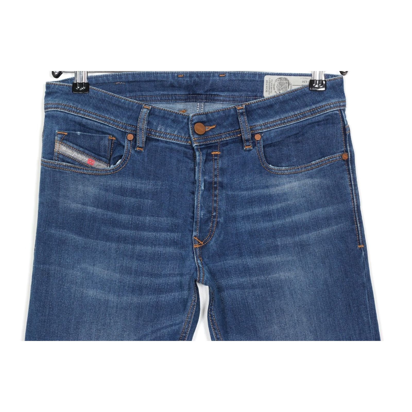 Diesel DIESEL SLEENKER Jeans Men Slim Skinny Stretch 30/34 W30 L34 084YK DZ7988 Blue Denim Size US 30 / EU 46 - 2 Thumbnail