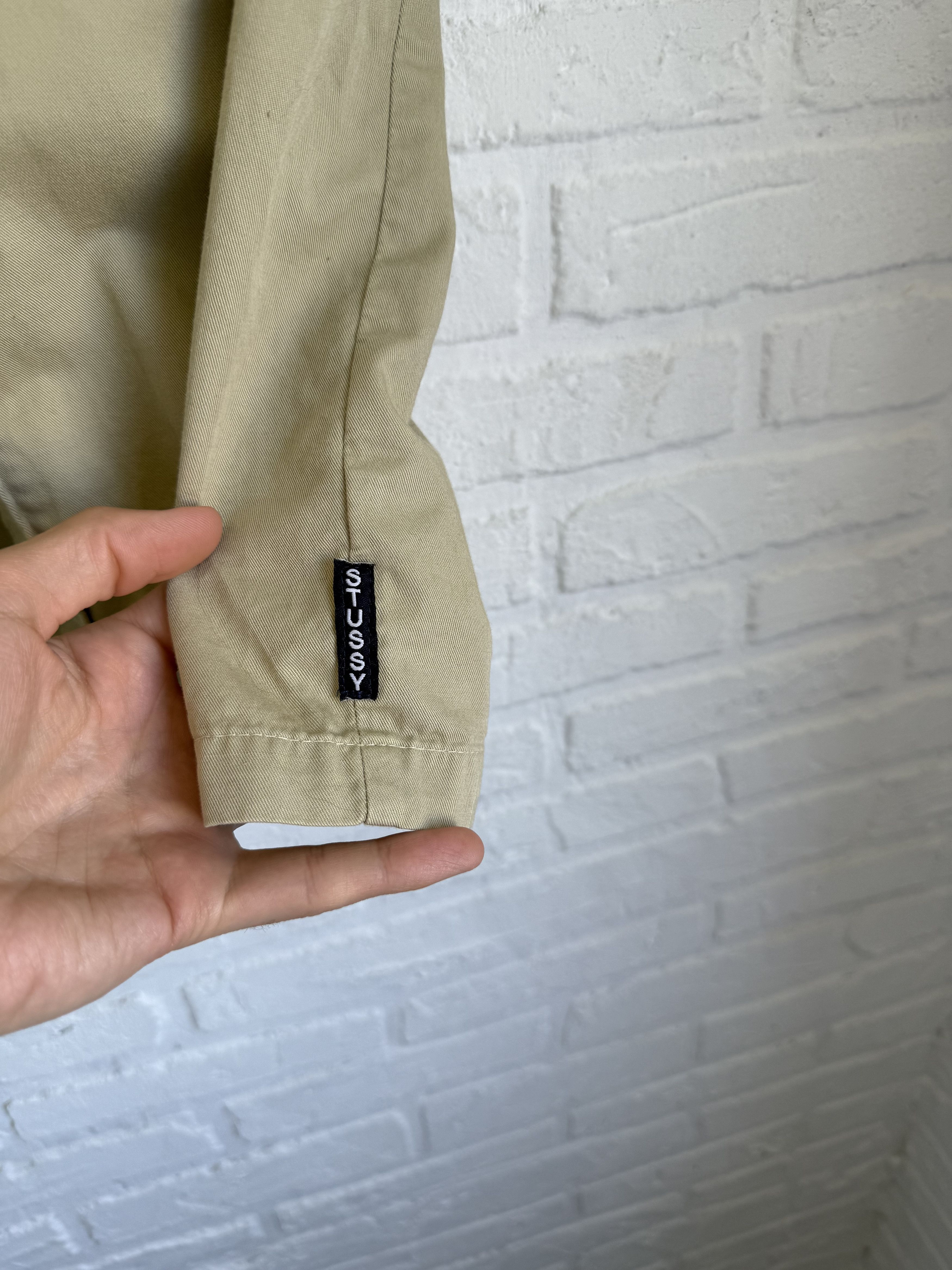 Stussy Vintage 90s Stussy Made In USA Utility Military Shirt Size US M / EU 48-50 / 2 - 5 Thumbnail