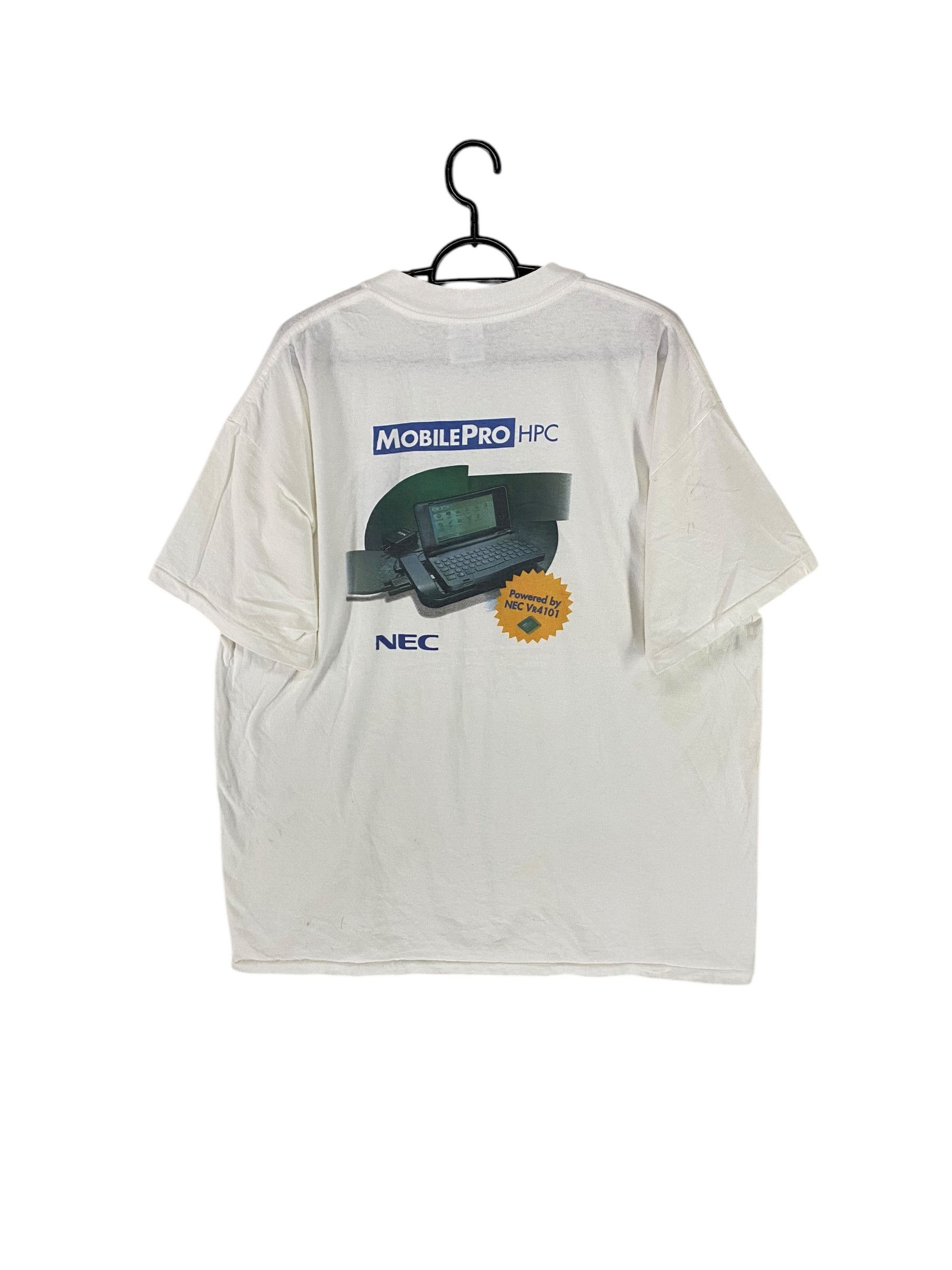 Apple × Microsoft × Vintage 90s NEC Mobile Pro Hpx promo shirt Size US XL / EU 56 / 4 - 1 Thumbnail