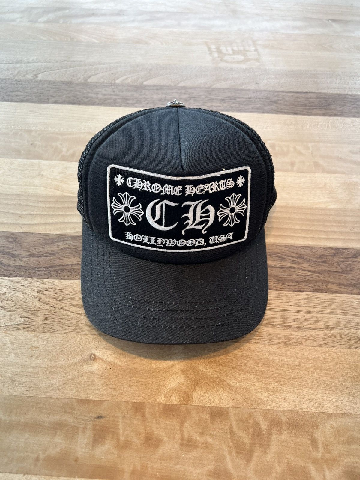 Chrome Hearts Chrome Hearts CH Hollywood Trucker Hat Size ONE SIZE - 2 Thumbnail