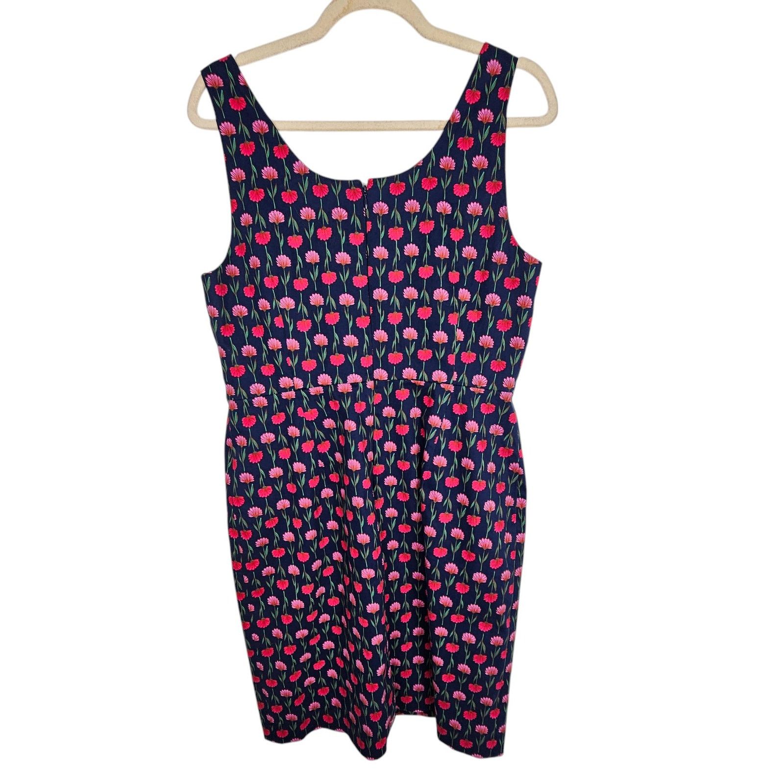 J.Crew J. Crew Womens Floral Sheath Dress Sz 10 Mini Preppy Easter Size L / US 10 / IT 46 - 8 Thumbnail
