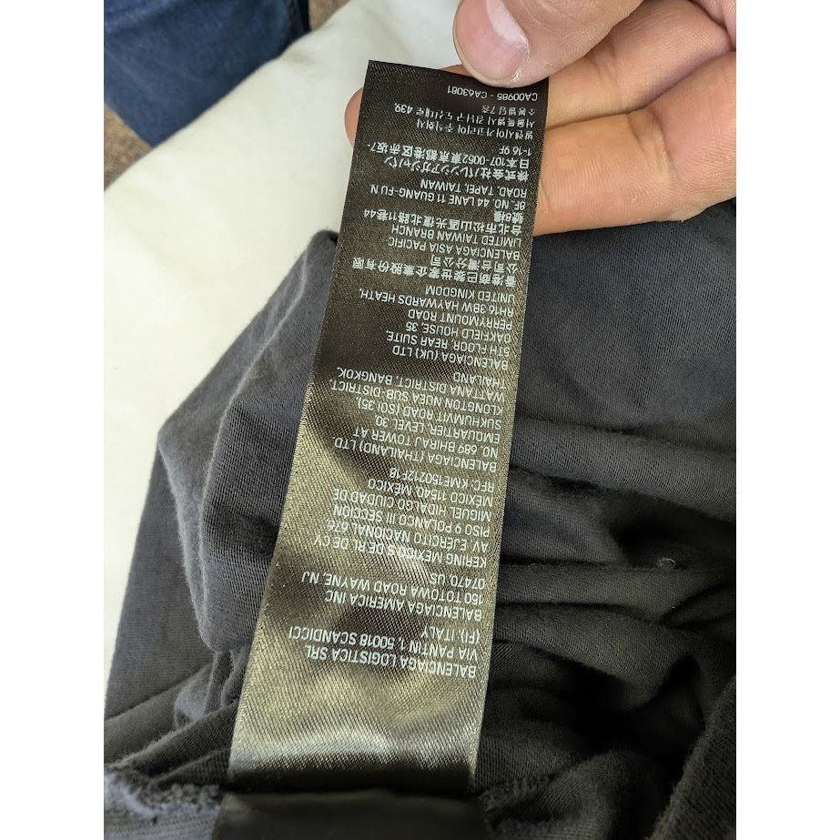 Balenciaga o1rshd1 Unity Sports Icon Layered Hoodie in Black Size US XL / EU 56 / 4 - 21 Thumbnail
