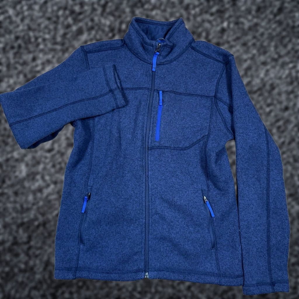 The North Face The North Face Gordon Lyons Full Zip Jacket Boys Large Blue M Brown Jacket Boys M Blue The North Face Full Zip Jacket Boys Large Brown Blue Size US M / EU 48-50 / 2 - 1 Thumbnail