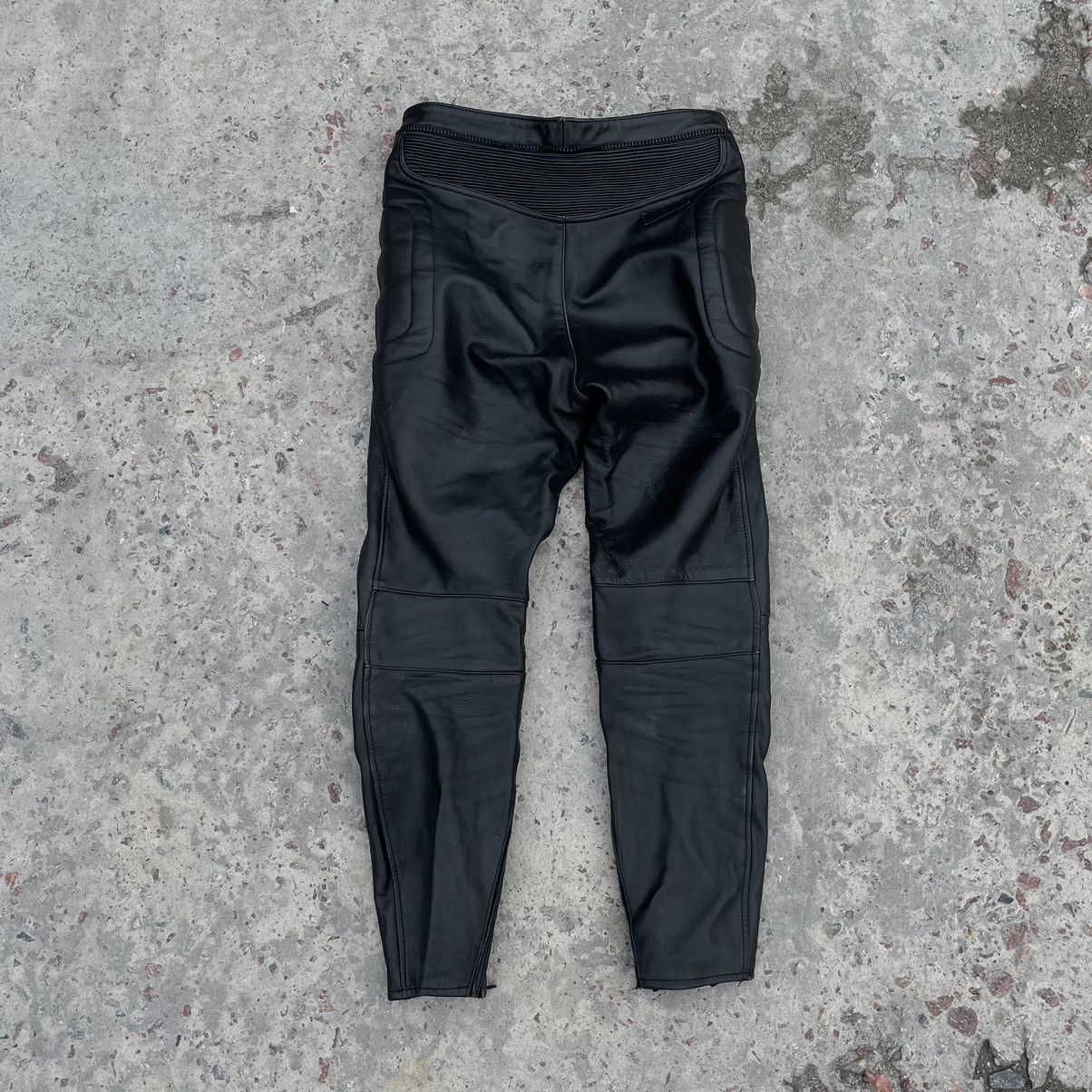 Other Vintage Moto Pants 52 Real Leather 90s Y2K USA Size US 32 / EU 48 - 2 Thumbnail