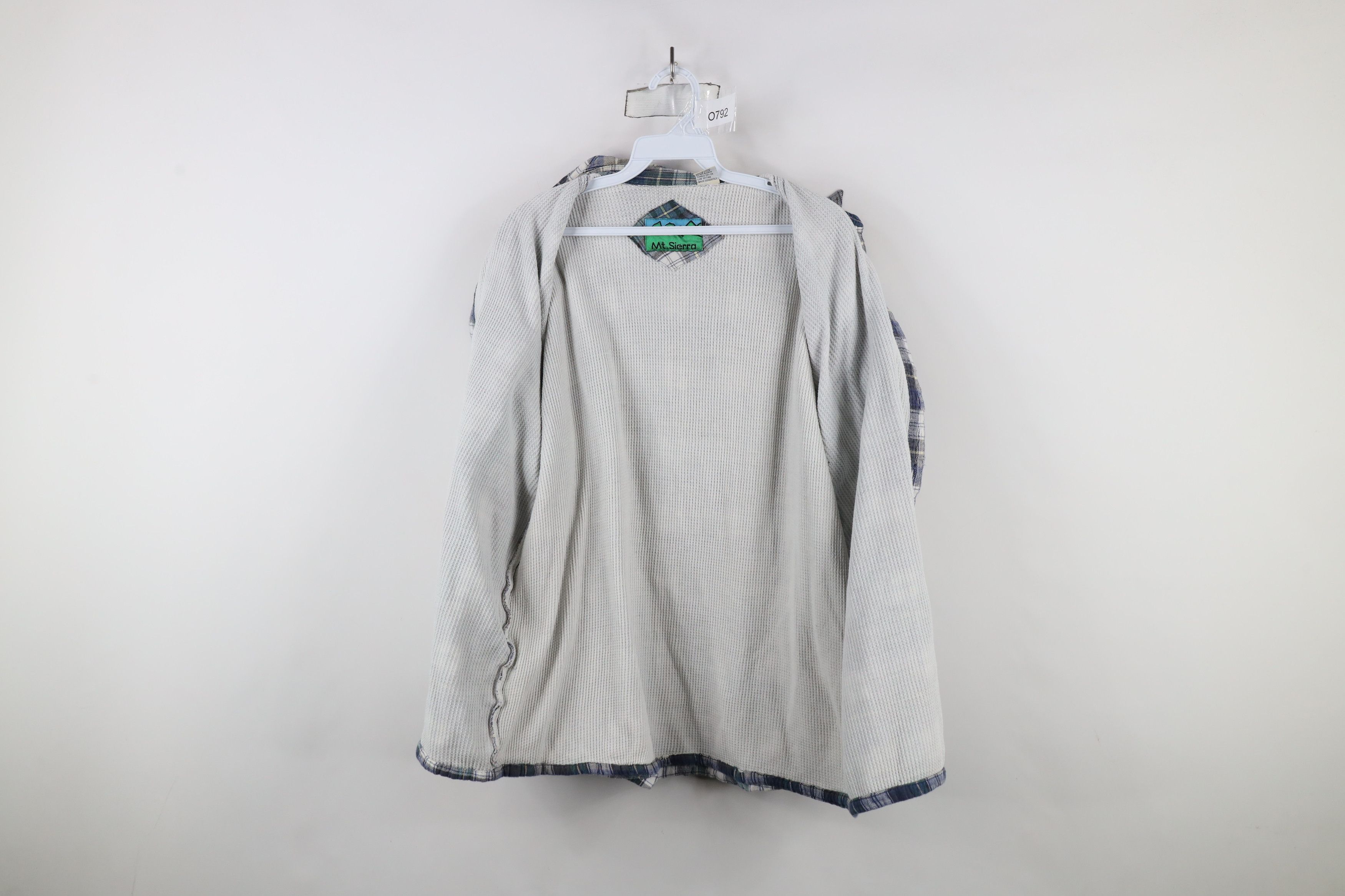 Vintage Vintage 90s Streetwear Lined Flannel Button Shirt Jacket Size US L / EU 52-54 / 3 - 10 Thumbnail