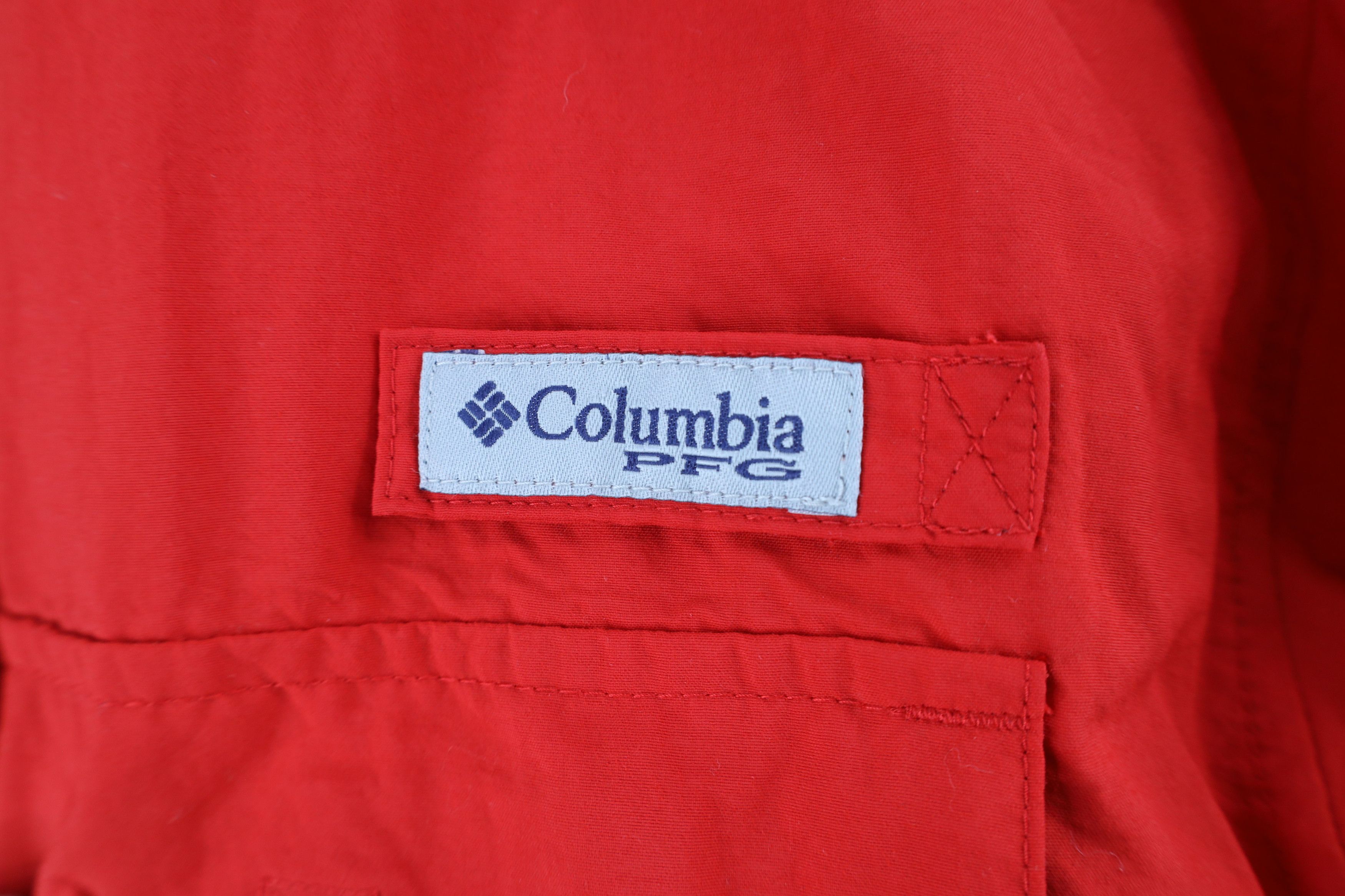 Columbia × Vintage Columbia PFG Bahama Vented Collared Button Down Shirt Red Size US XXL / EU 58 / 5 - 5 Thumbnail
