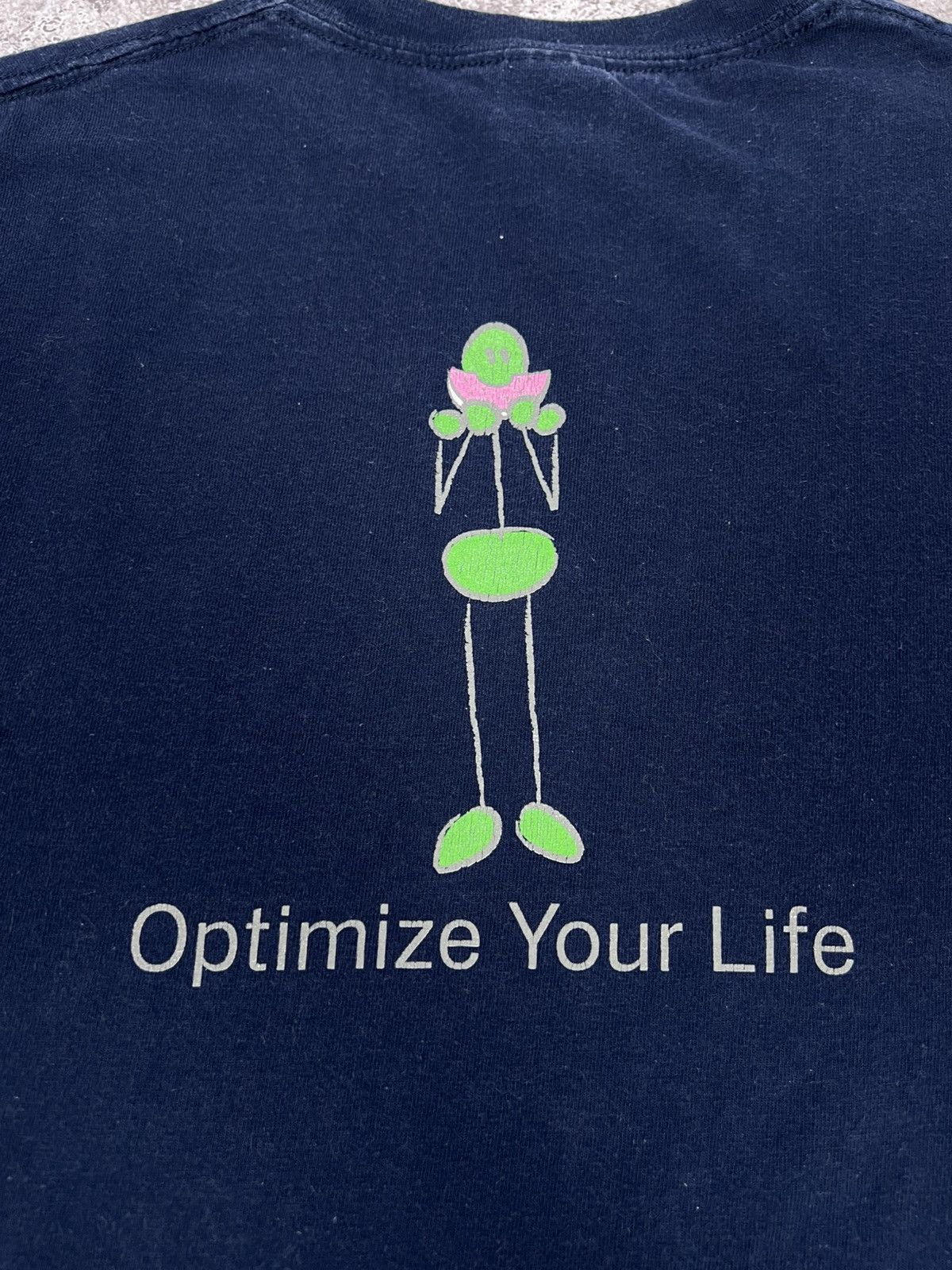 Gildan Vintage Y2K Google T-shirt Optimize Your Life Size US S / EU 44-46 / 1 - 15 Thumbnail