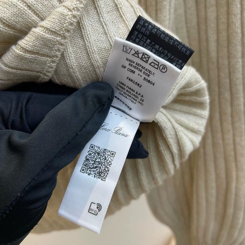 Loro Piana LORO PIANA Lightweight cashmere sweater for women Size S / US 4 / IT 40 - 8 Thumbnail