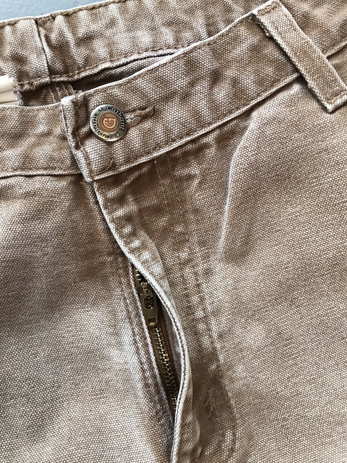 Carhartt × Vintage Vintage Carhartt WB136 BRN double knee denim Size US 32 / EU 48 - 6 Thumbnail
