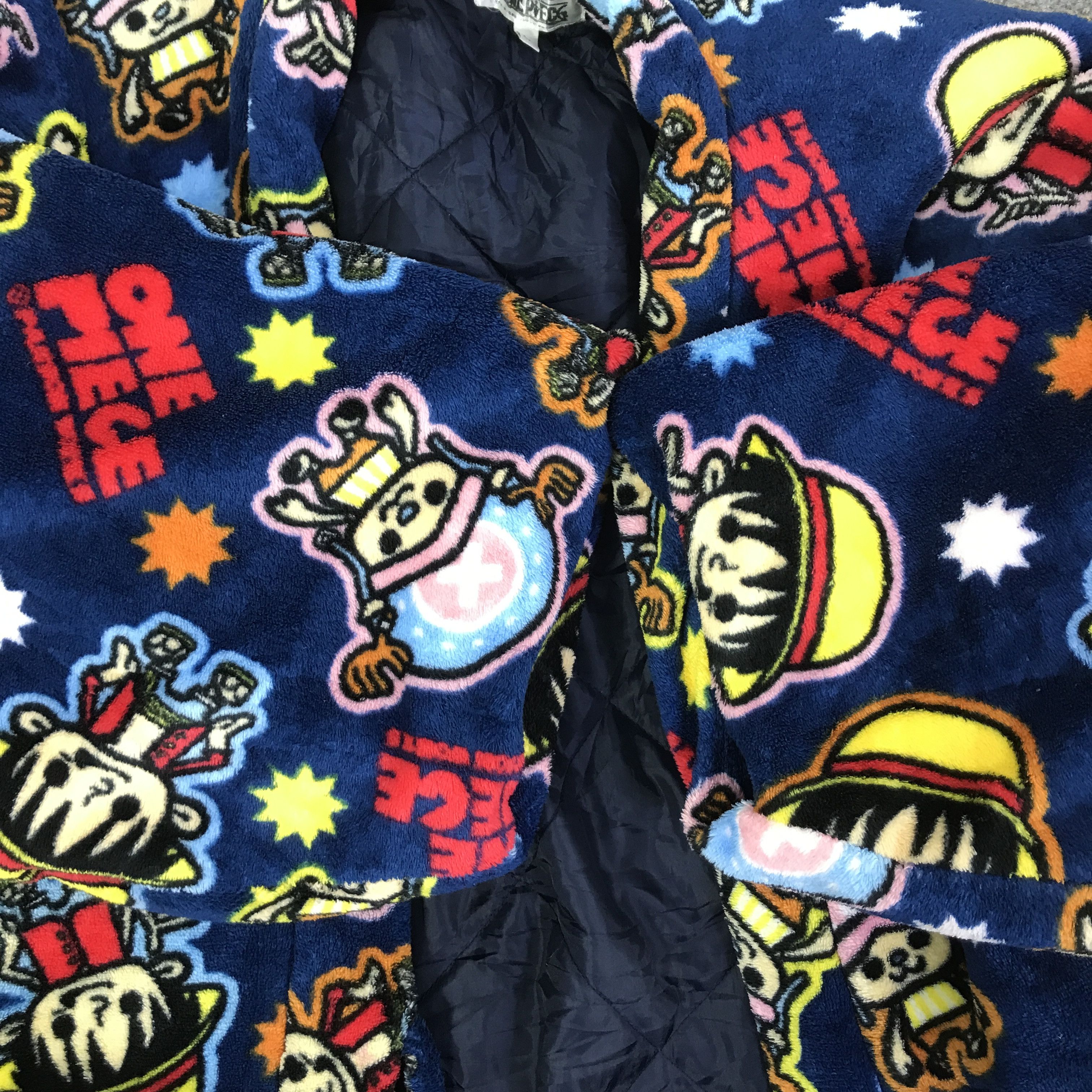 One Piece VTG ONE PIECE KIMONO CARTOON JACKET K94B2 Size US L / EU 52-54 / 3 - 7 Thumbnail