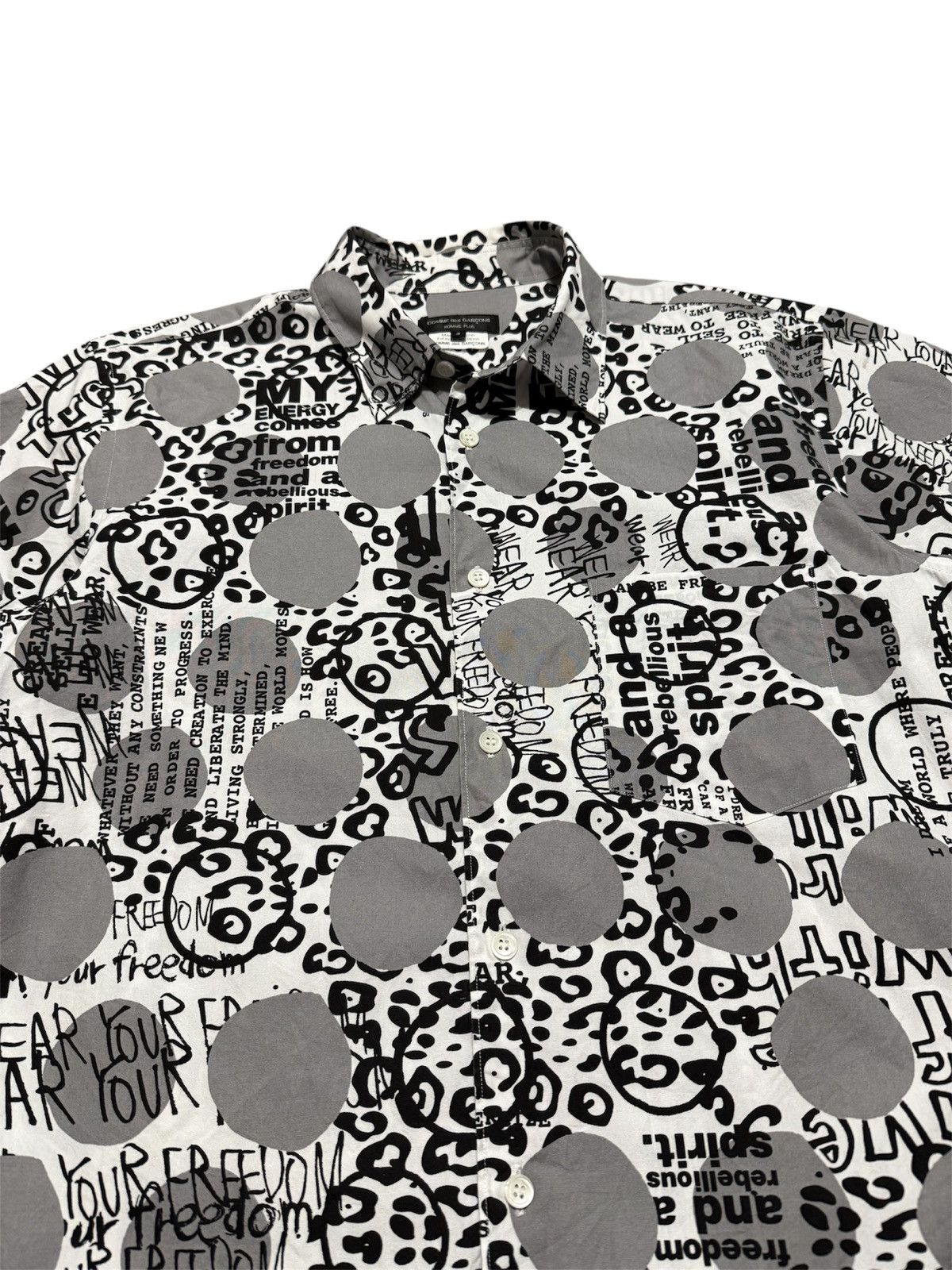 Comme des Garcons SS2011 Comme des Garçons Homme Plus Button Up Shirt Size US S / EU 44-46 / 1 - 3 Thumbnail