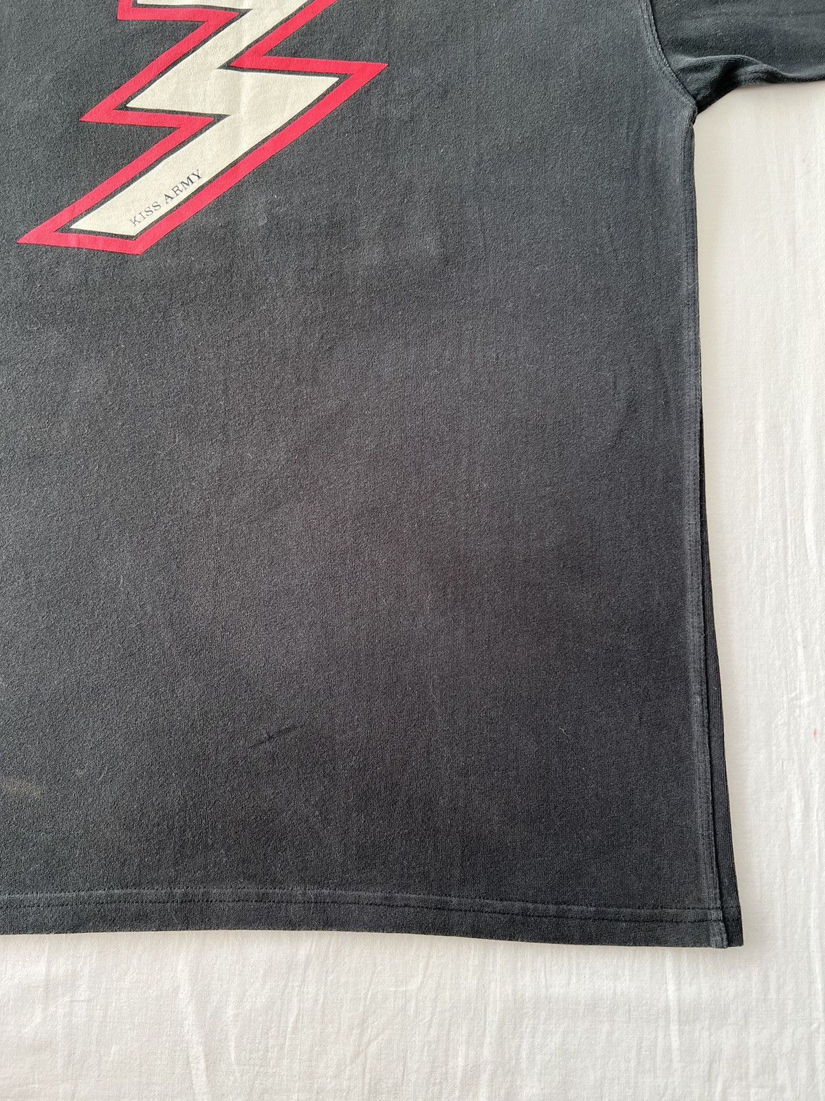Ringspun Vintage Kiss Ringspun Allstars Ringer Black T-shirt Size US M / EU 48-50 / 2 - 18 Thumbnail
