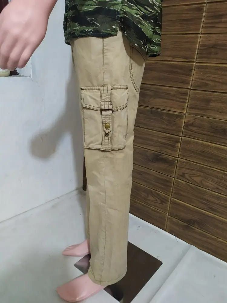 Michel Klein Vintage Michel Klein Homme pin stripe Cargo Pants Size US 32 / EU 48 - 14 Thumbnail