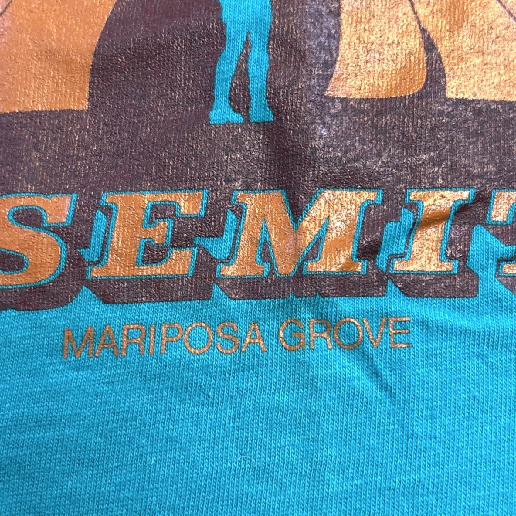 Vintage VINTAGE Power-T Yosemite Marilosa Grove Shirt Men’s XL Single Stitch Blue Outdoors Size US XL / EU 56 / 4 - 3 Thumbnail