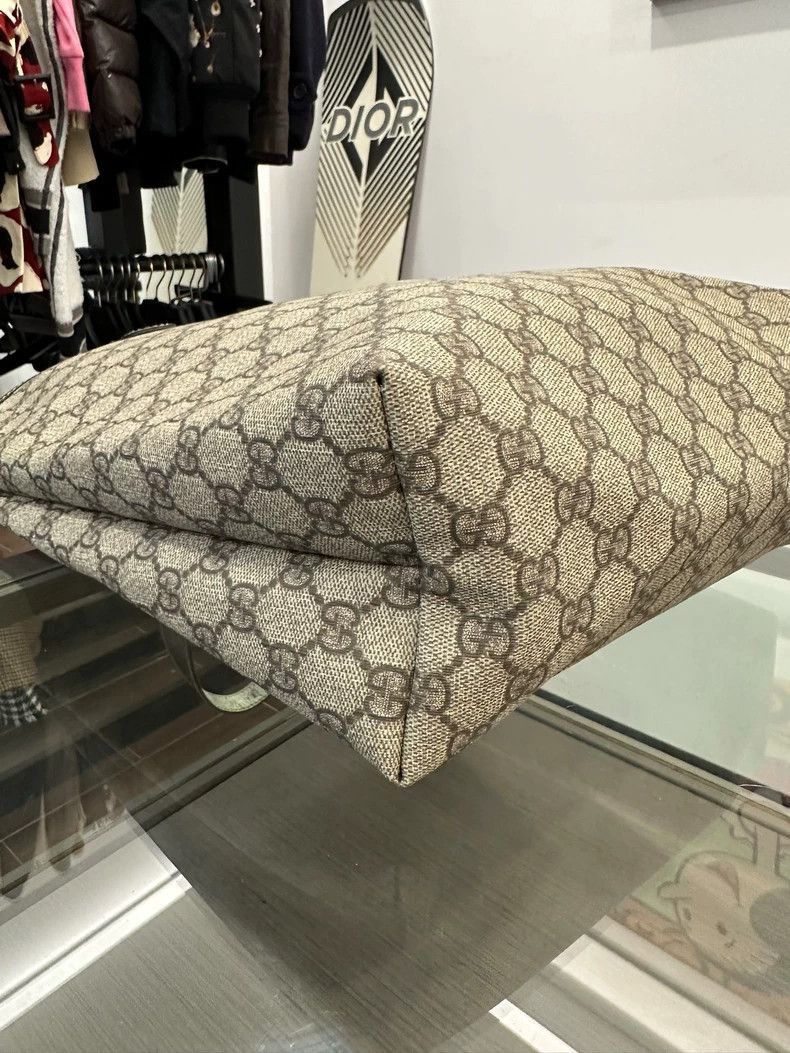 Gucci Gucci Brown Logo Tote Bag 25cm-2506 Size ONE SIZE - 5 Thumbnail