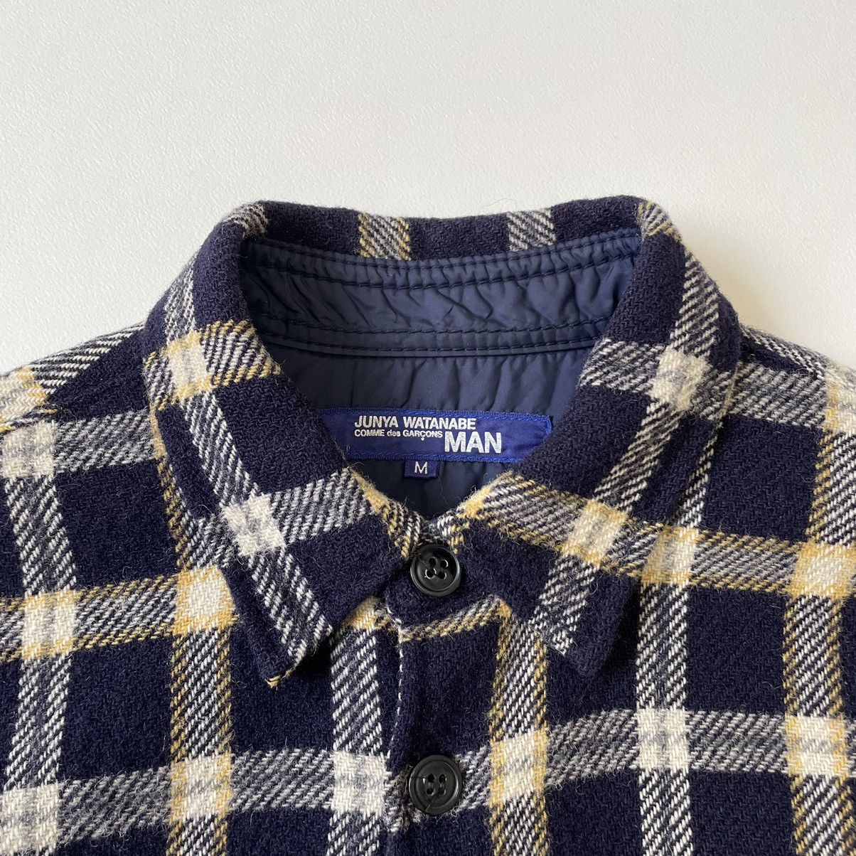 Comme des Garcons A/W 05 ‘Utility Pocket’ Check Flannel Shirt Size US M / EU 48-50 / 2 - 4 Thumbnail
