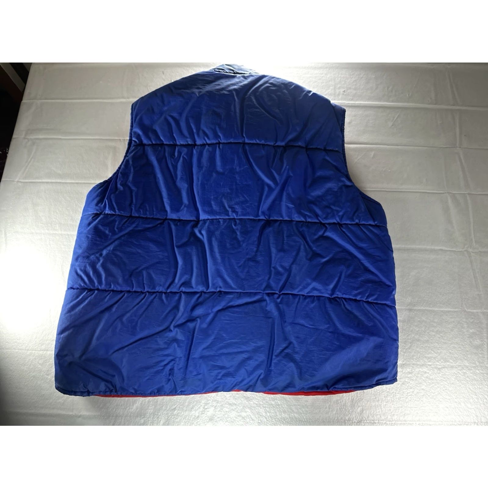 Vintage VINTAGE Montgomery Ward Down Puffer Vest Men’s XL Blue Snaps Front Size US XL / EU 56 / 4 - 4 Thumbnail