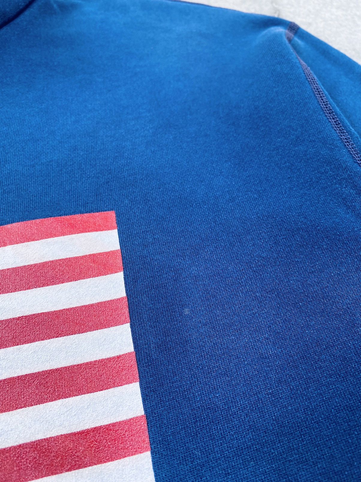 Polo Ralph Lauren Vintage 90s Polo Sport Ralph Lauren Usa Flag Sweetshirt Size US M / EU 48-50 / 2 - 7 Thumbnail