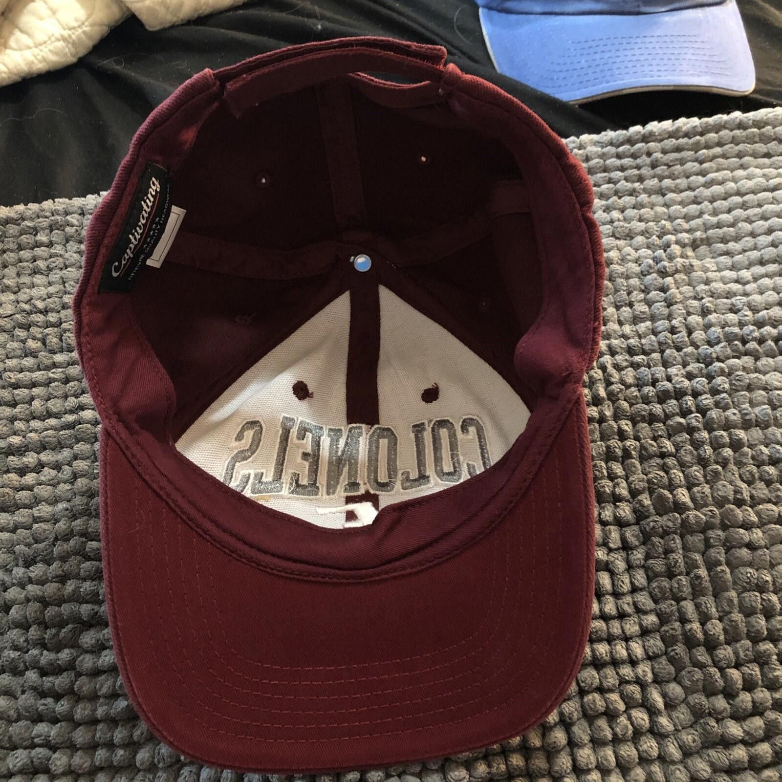 Designer EASTERN KENTUCKY EKU COLONELS Red EMBROIDERED CAP HAT OSFM Size ONE SIZE - 6 Thumbnail
