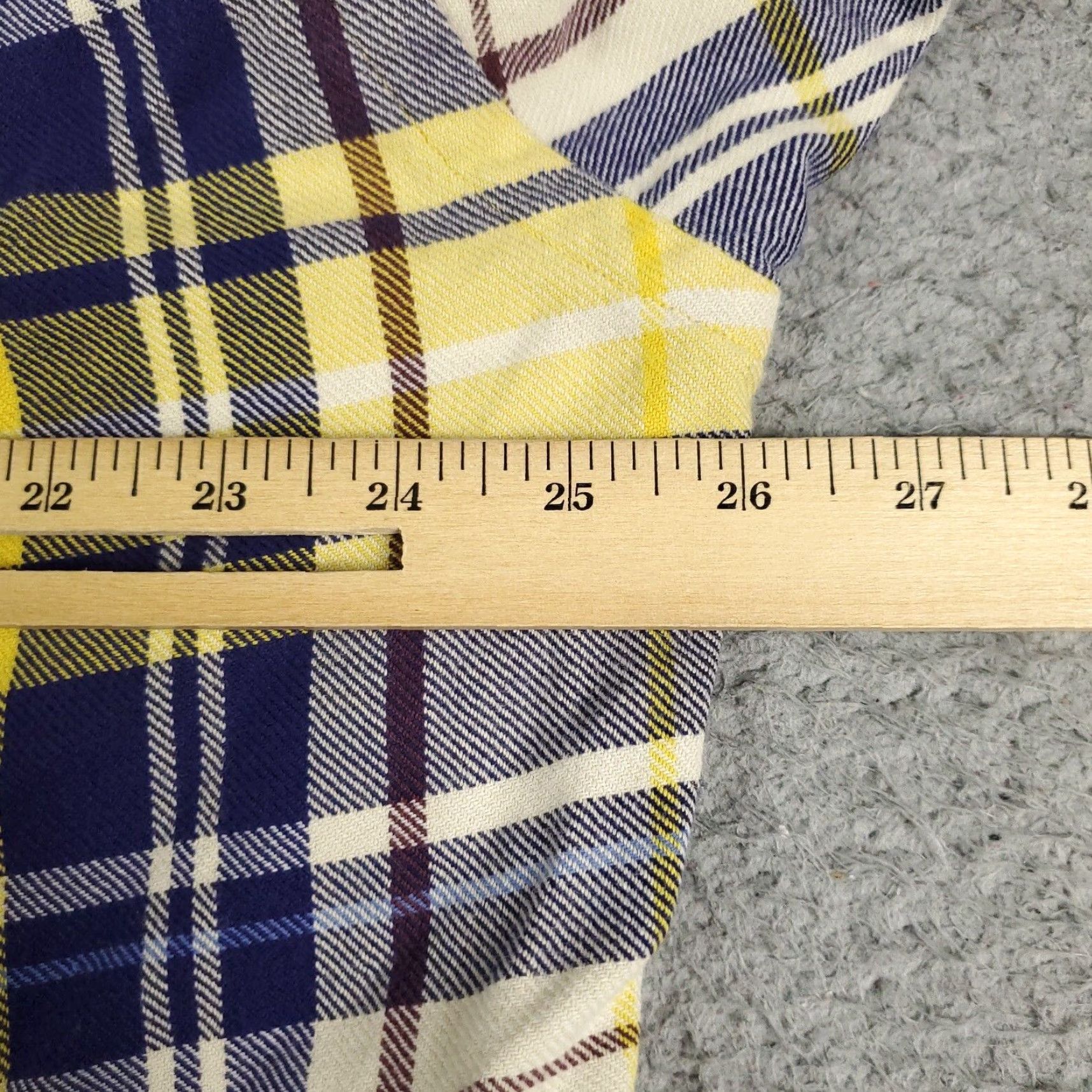 Ralph Lauren Ralph Lauren Shirt Men Medium Yellow Plaid Flannel Button-Up Long Sleeve Cotton Logo Pony Classic Preppy Mens Size US M / EU 48-50 / 2 - 5 Thumbnail