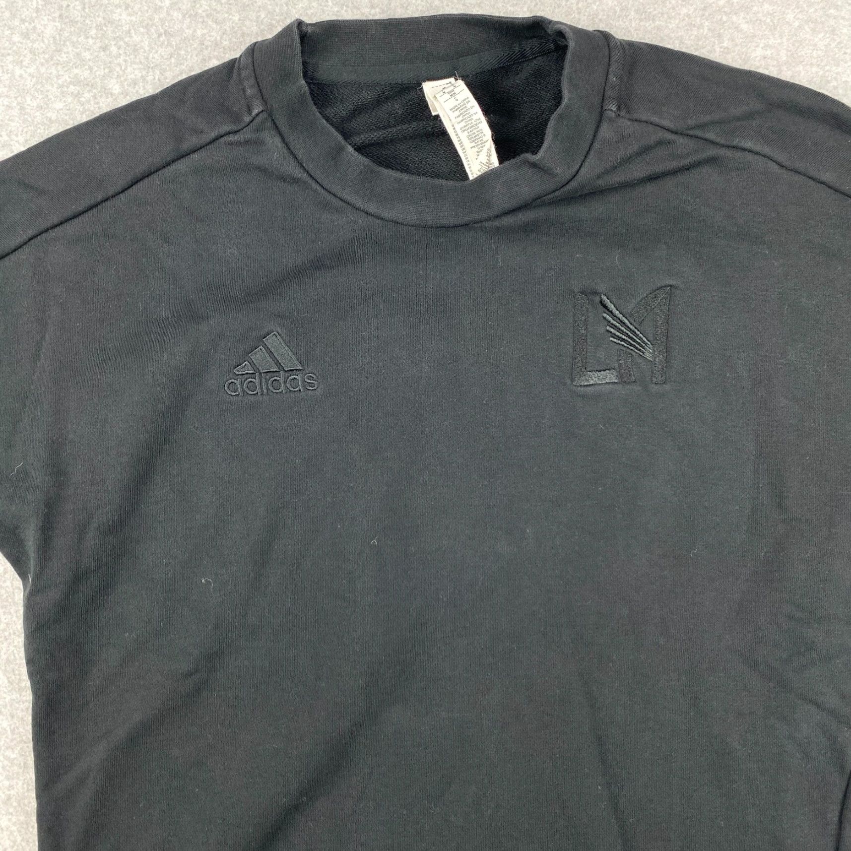 Adidas Adidas LAFC Tango Sweatshirt Mens Medium M Black Crew Neck Pullover Soccer MLS Size US M / EU 48-50 / 2 - 2 Thumbnail