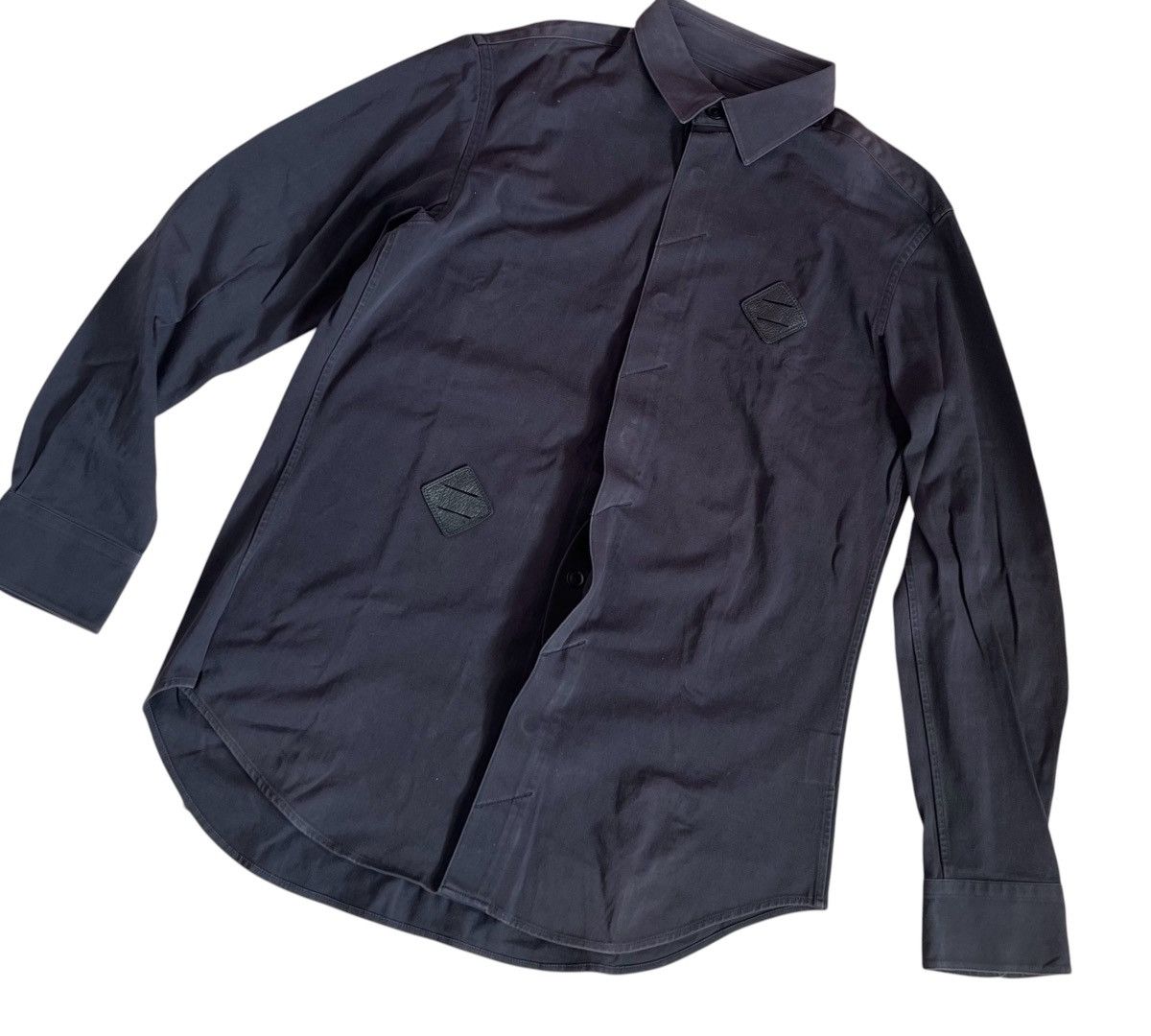 Yohji Yamamoto Yohji yamamoto y-3 black button up shirt Size US M / EU 48-50 / 2 - 2 Thumbnail