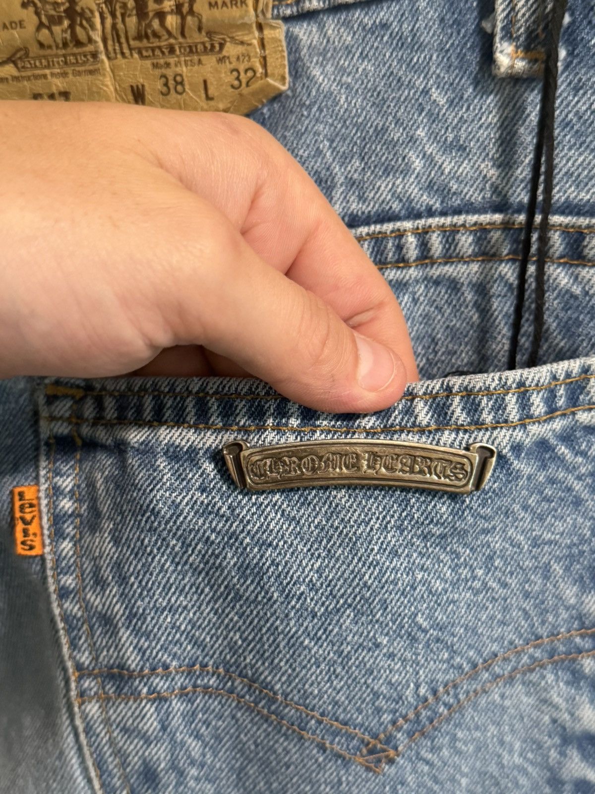 Chrome Hearts Chrome Hearts Cheetah Star Patch Levis Size US 36 / EU 52 - 9 Thumbnail