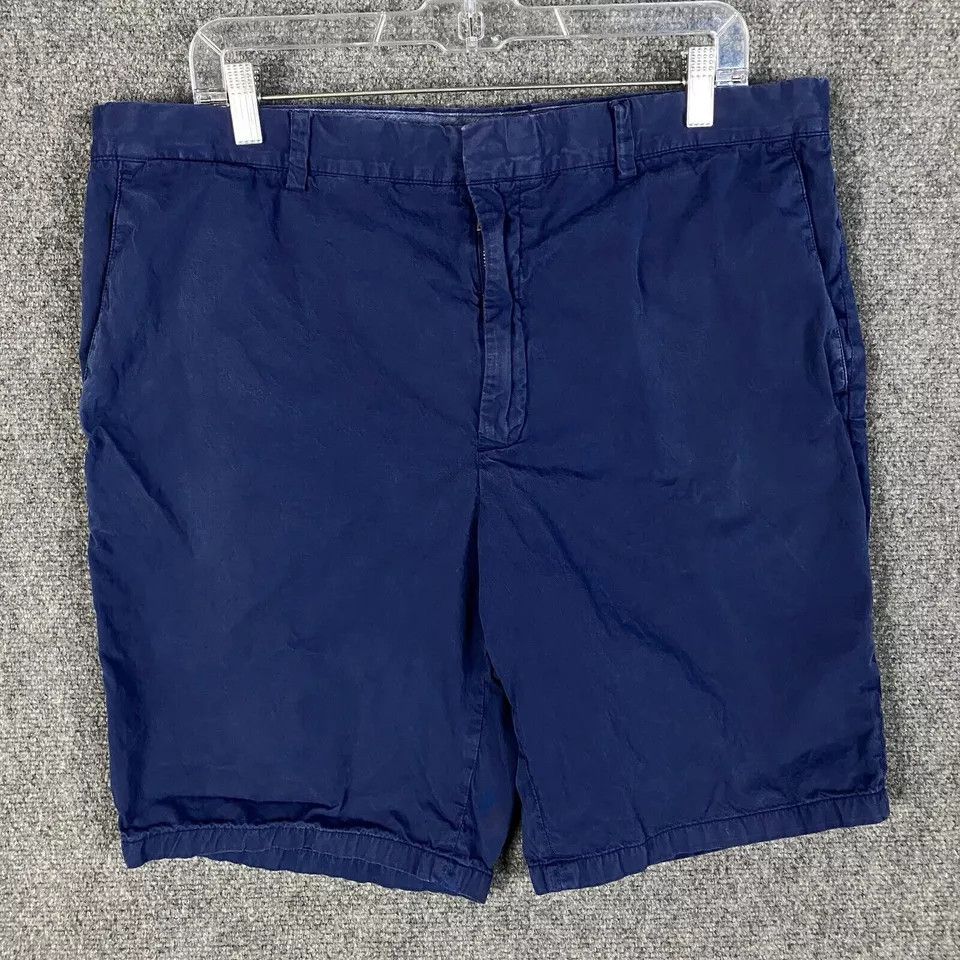 Club Monaco Club Monaco Shorts Men's Size 36 Navy 100% Cotton Adults Size US 36 / EU 52 - 1 Thumbnail
