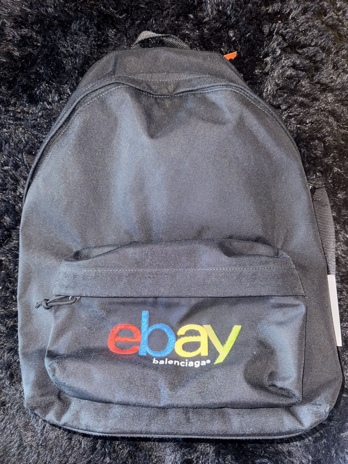 Balenciaga × eBay Balenciaga X Ebay bladk backpack Size ONE SIZE - 2 Thumbnail
