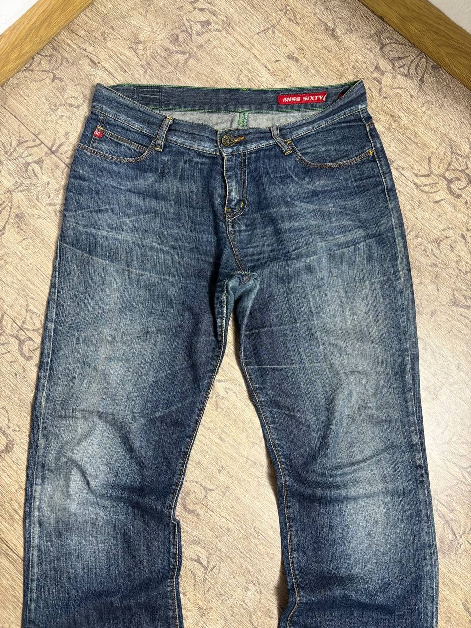 Miss Sixty Miss Sixty Flare Y2K Jeans Size 31" - 4 Thumbnail
